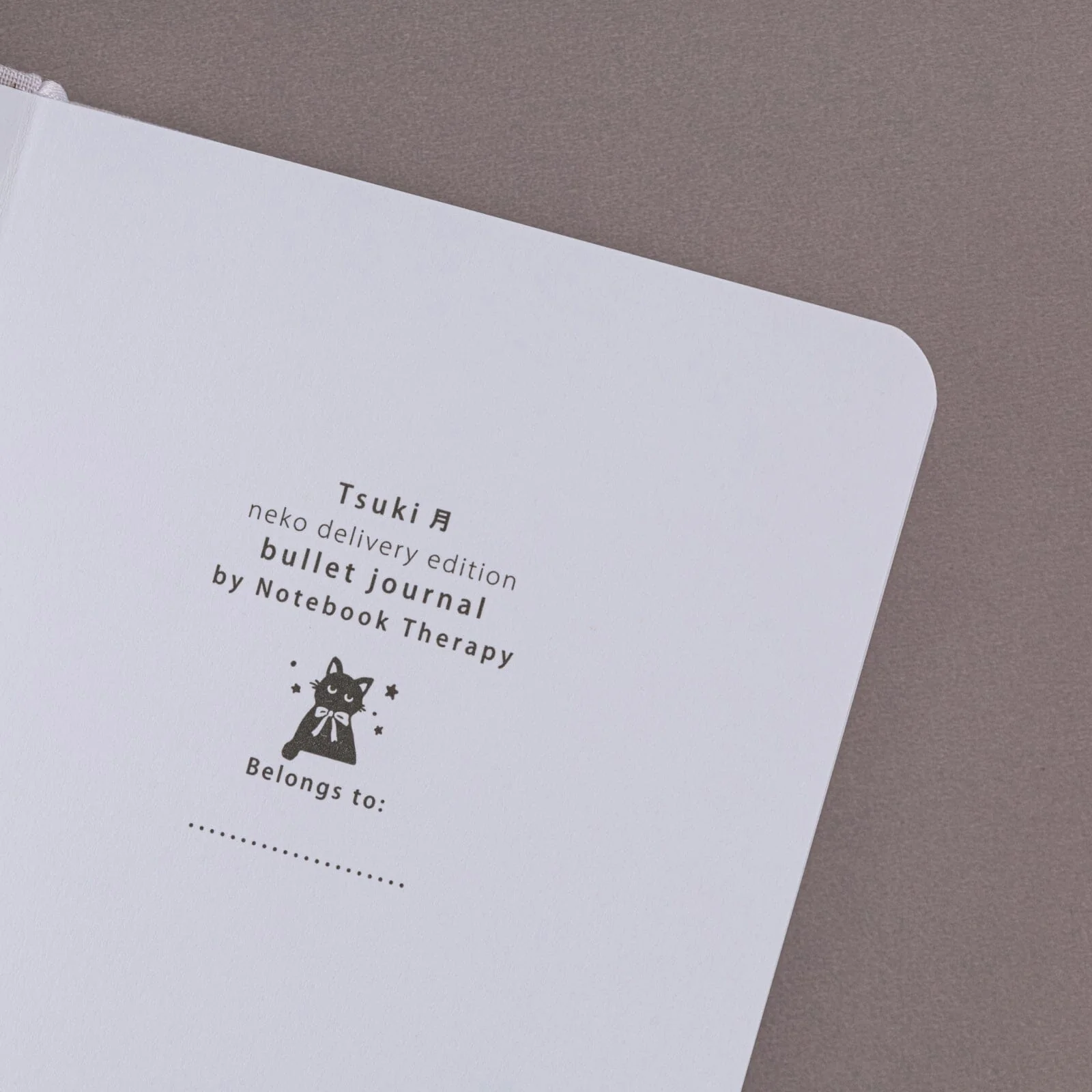 Tsuki ‘Neko Delivery’ A6 Travel Notebook ☾ - Image 5