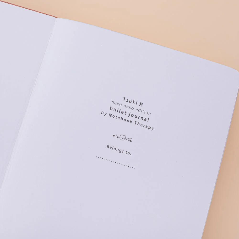 Tsuki ‘Neko Neko’ Limited Edition Cat Bullet Journal ☾ - Image 5