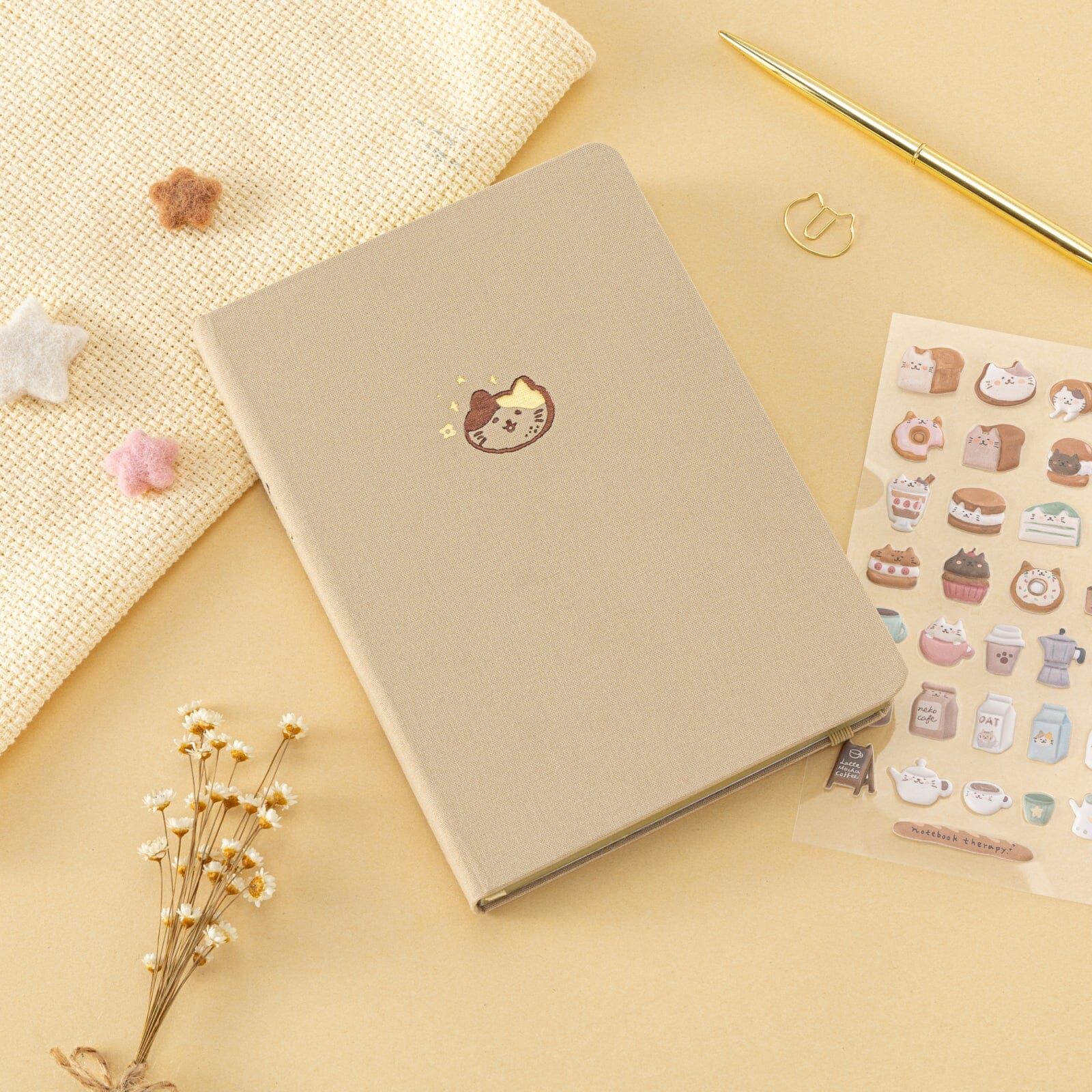 Tsuki ‘Neko Pan’ Limited Edition Bullet Journal ☾ - Image 13