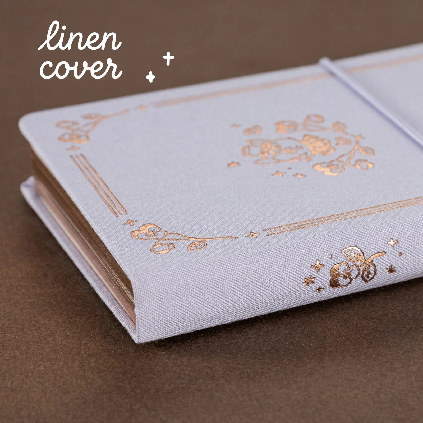 Tsuki ‘Neko Pansy’ Limited Edition Luxury Travel Notebook ☾ - Image 4