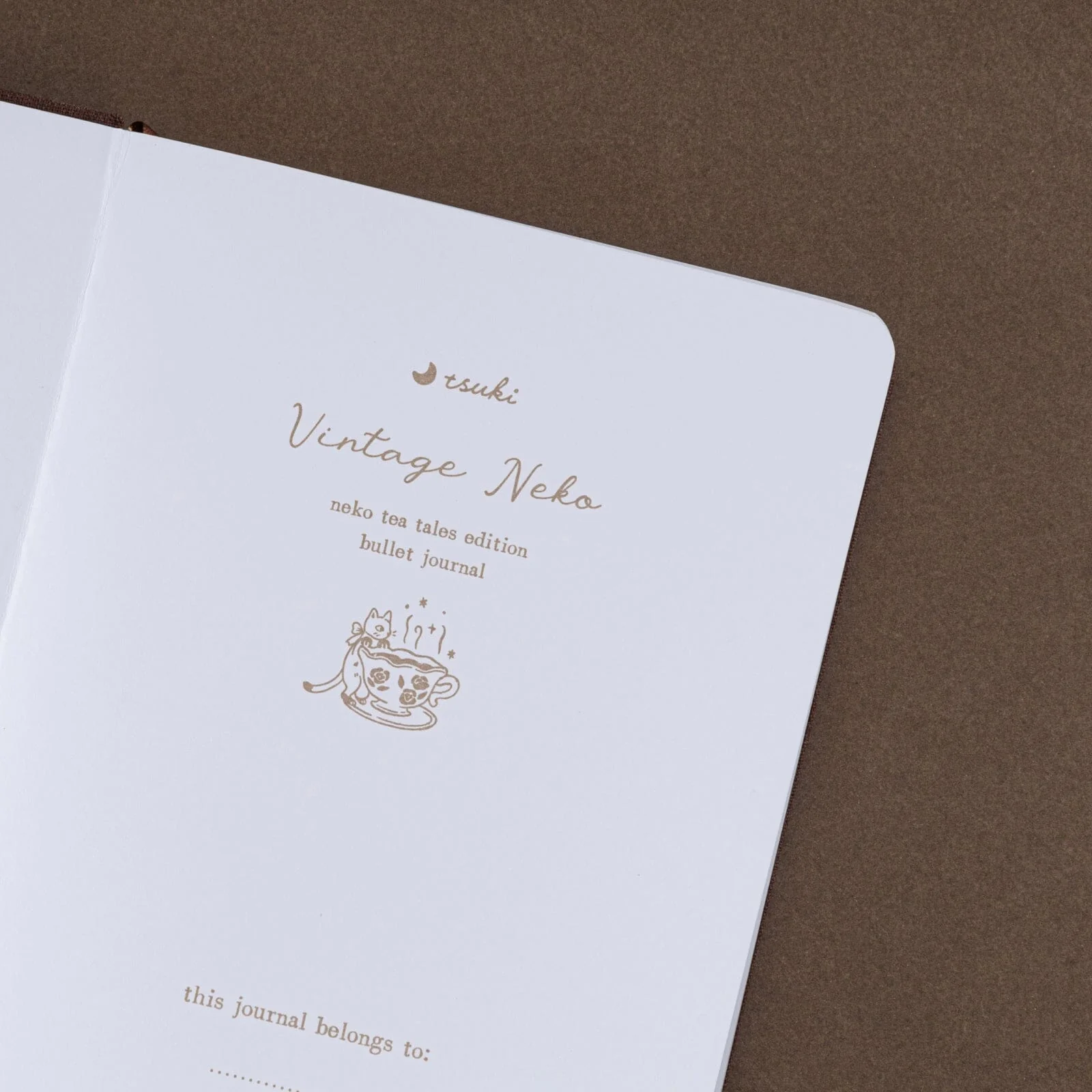 Tsuki ‘Neko Tea Tales’ Limited Edition Bullet Journal ☾ - Image 5