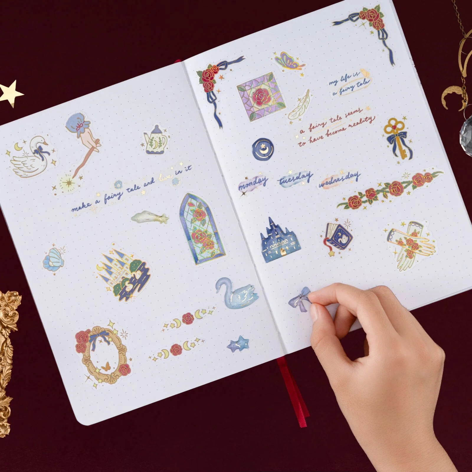 Tsuki ‘Once Upon a Time’ 3D Sticker Set ☾ - Image 3
