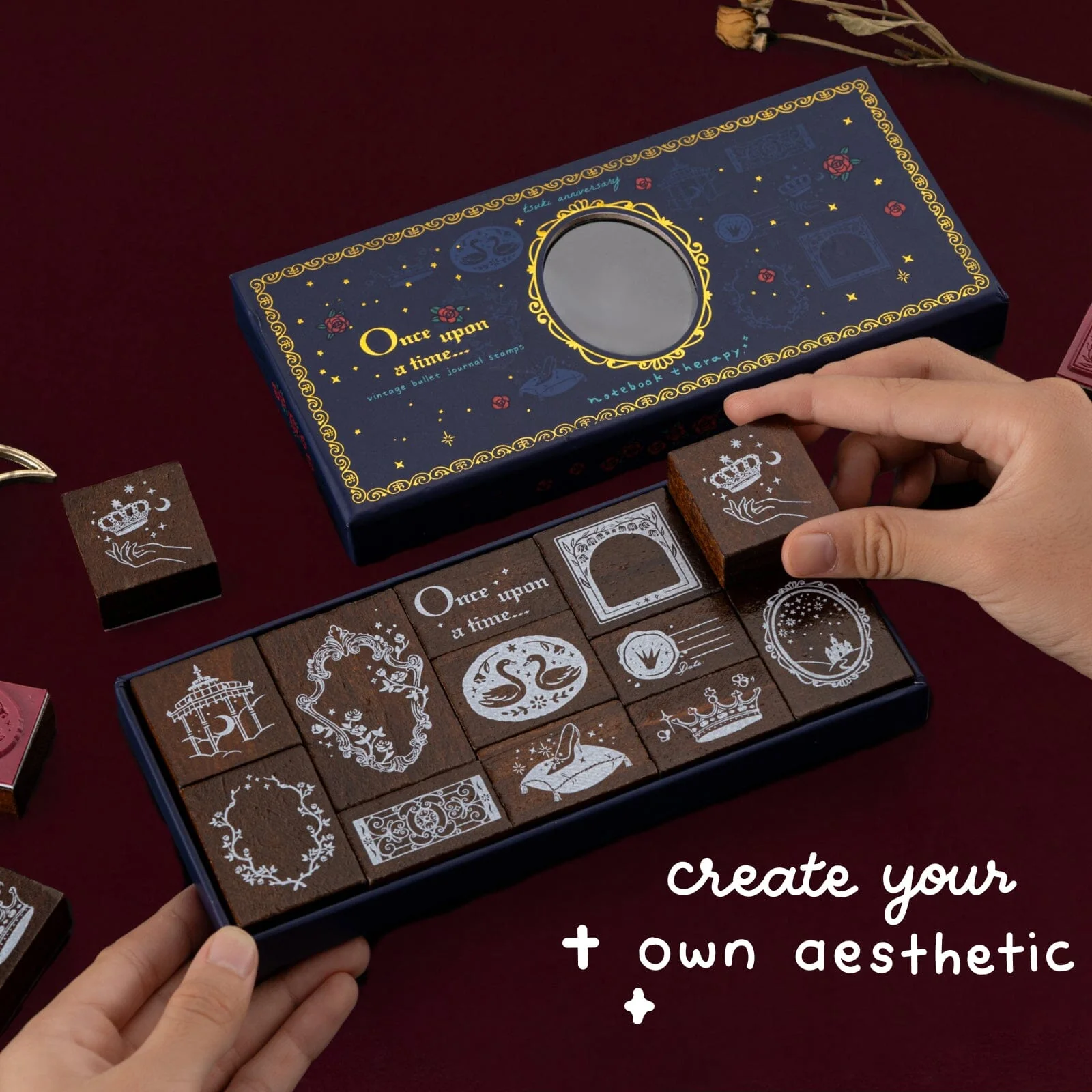 Tsuki ‘Once Upon a Time’ Bullet Journal Stamp Set ☾ - Image 3