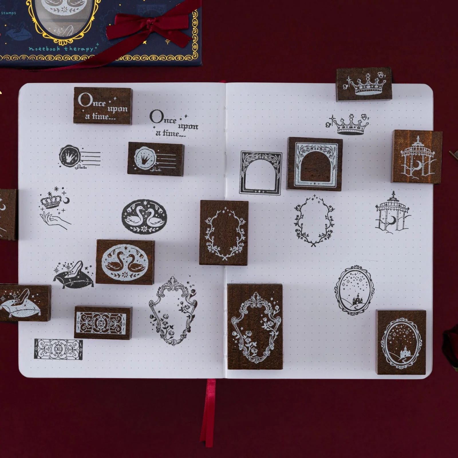 Tsuki ‘Once Upon a Time’ Bullet Journal Stamp Set ☾ - Image 9