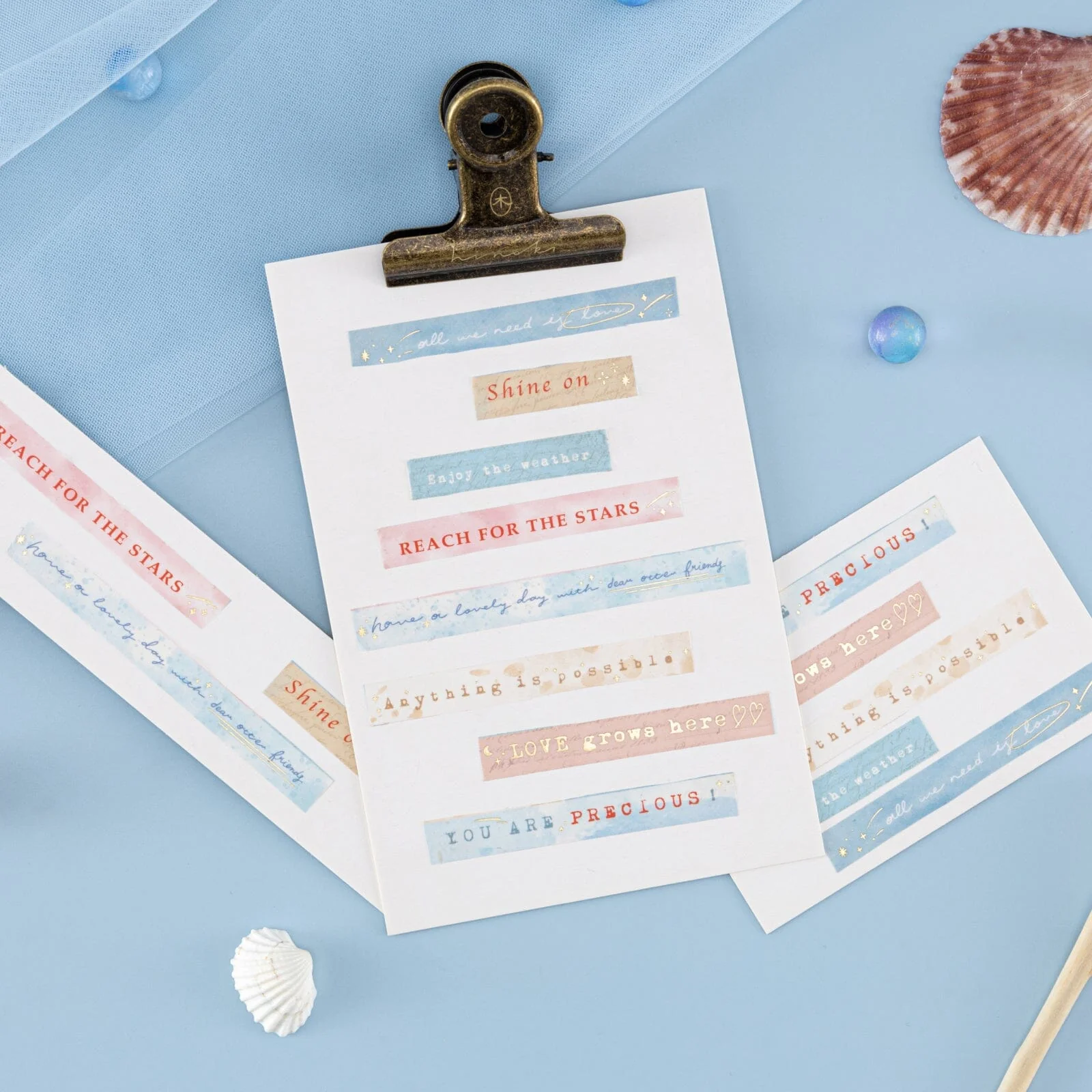 Tsuki ‘Otter Friends’ Washi Tape Set ☾ - Image 14