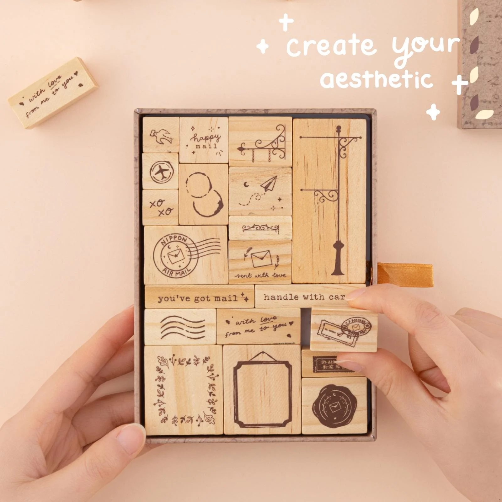 Tsuki ‘Our Letters’ Penpal Stamp Set ☾ - Image 2
