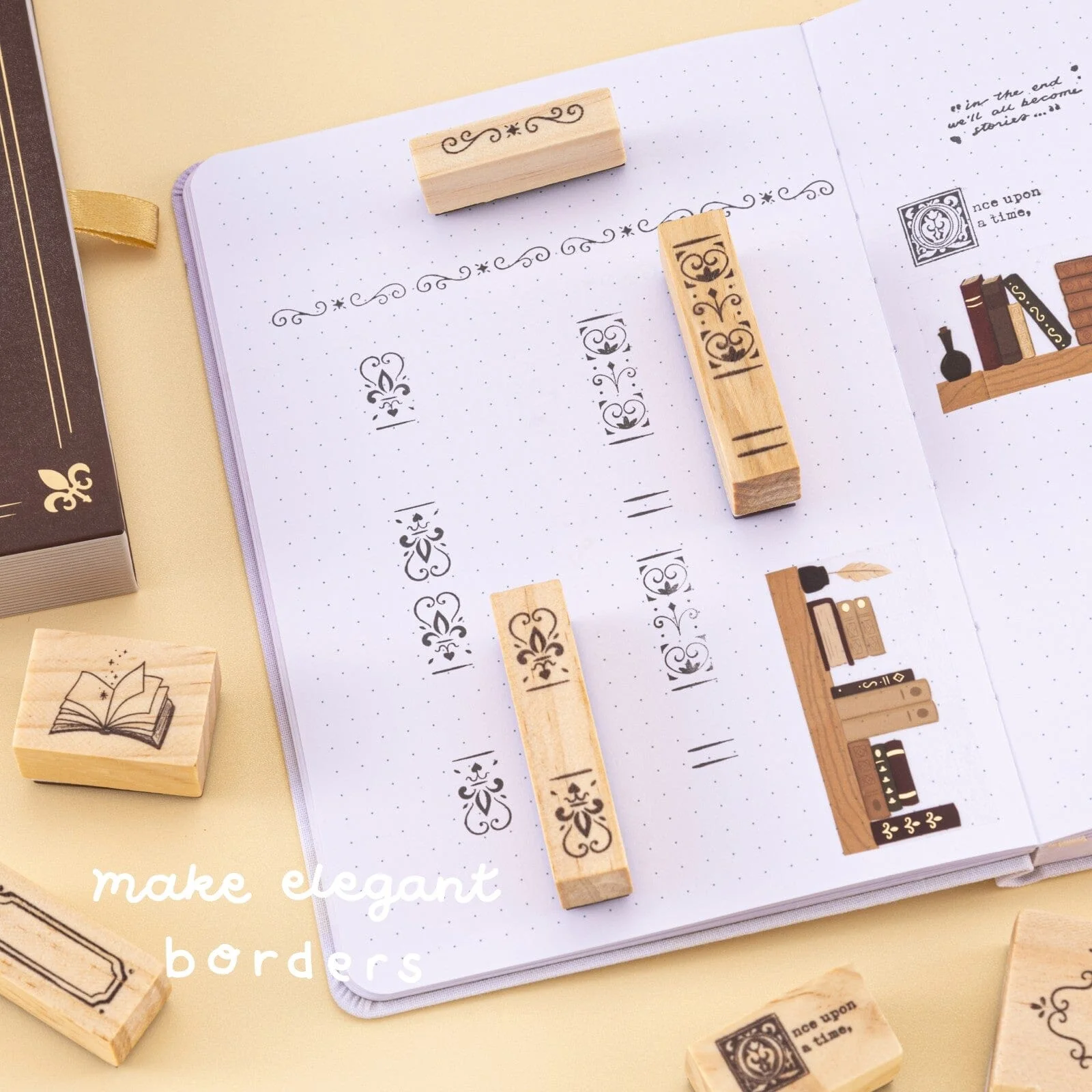 Tsuki ‘Our Stories’ Reading Journal Stamp Set ☾ - Image 7