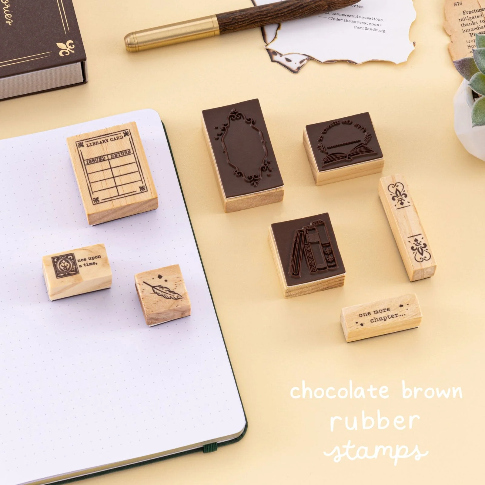 Tsuki ‘Our Stories’ Reading Journal Stamp Set ☾ - Image 8