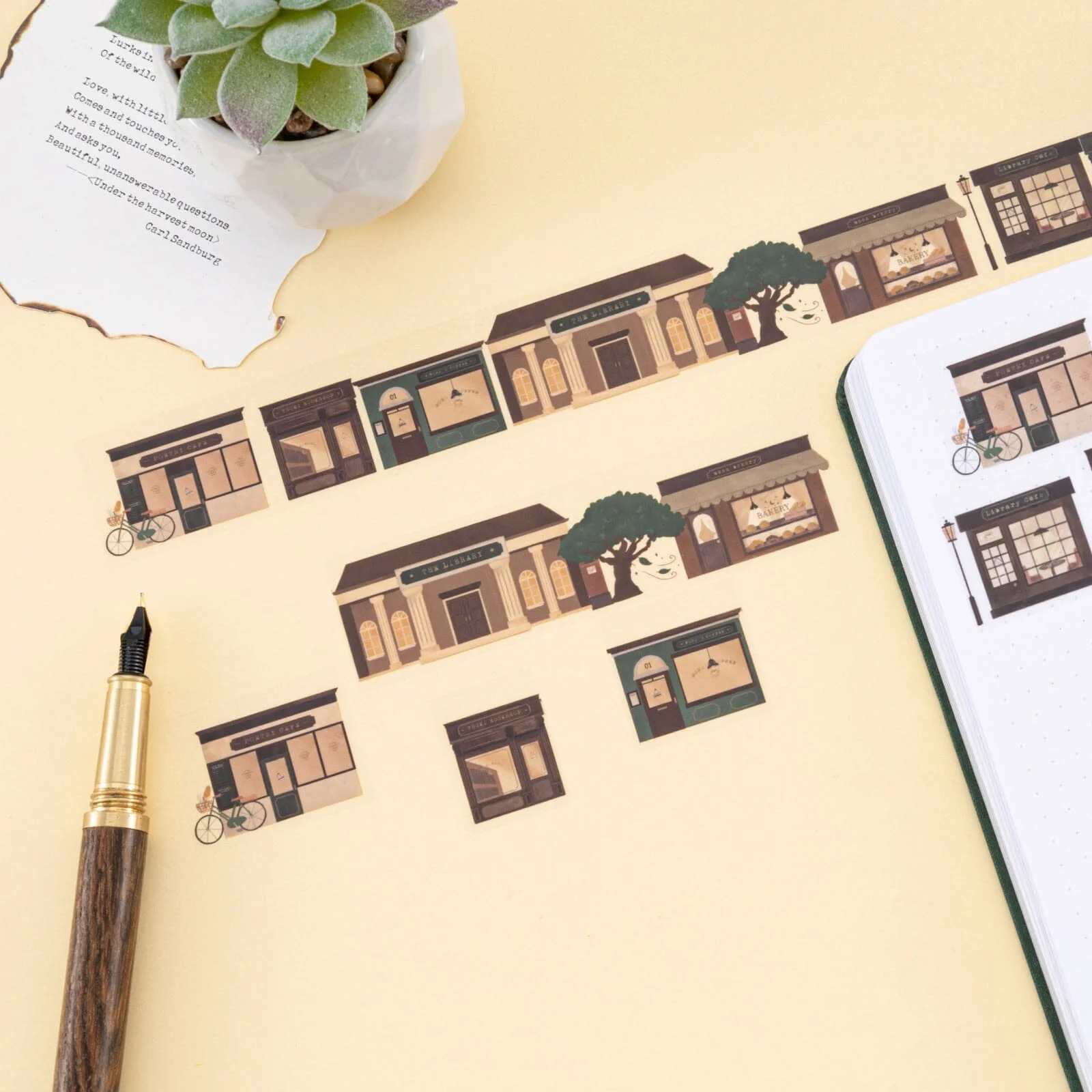 Tsuki ‘Our Stories’ Washi Tape Set ☾ - Image 12