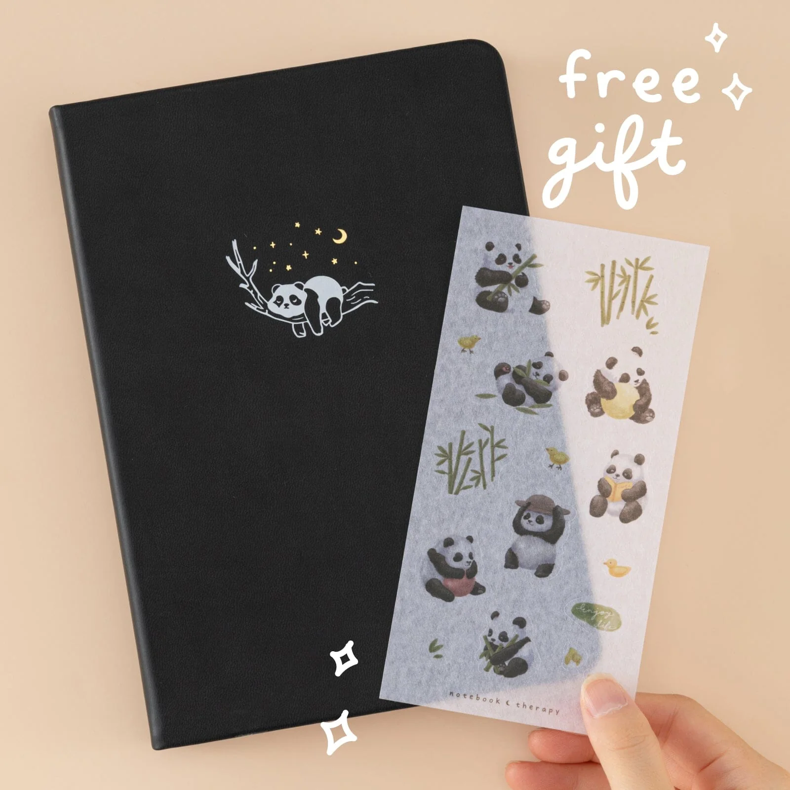 Tsuki ‘Playful Panda’ Limited Edition A5 Bullet Journal ☾ - Image 7