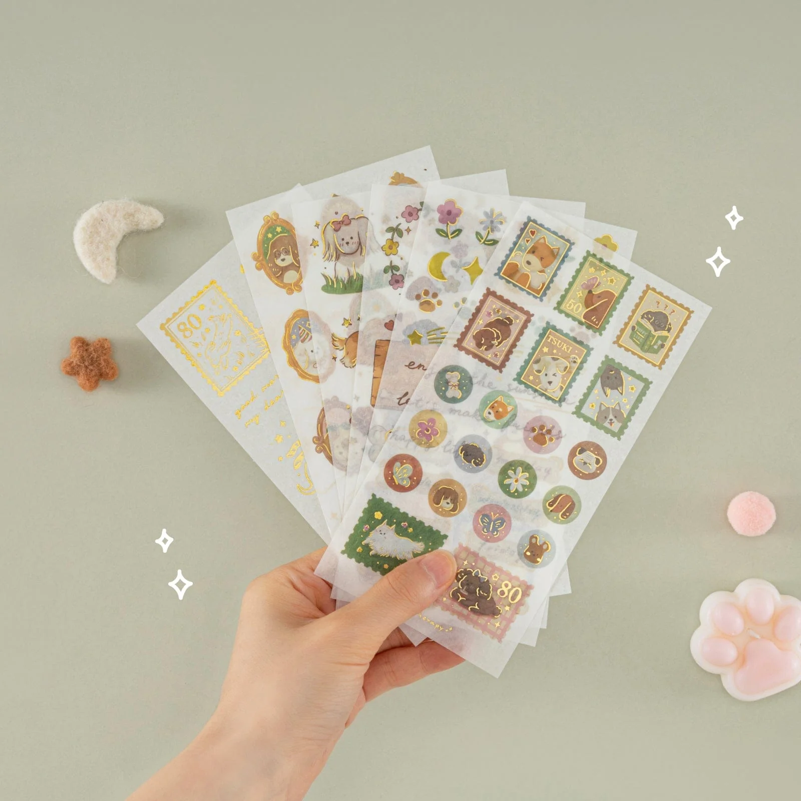 Tsuki ‘Puppy Life’ Sticker Set ☾ - Image 2