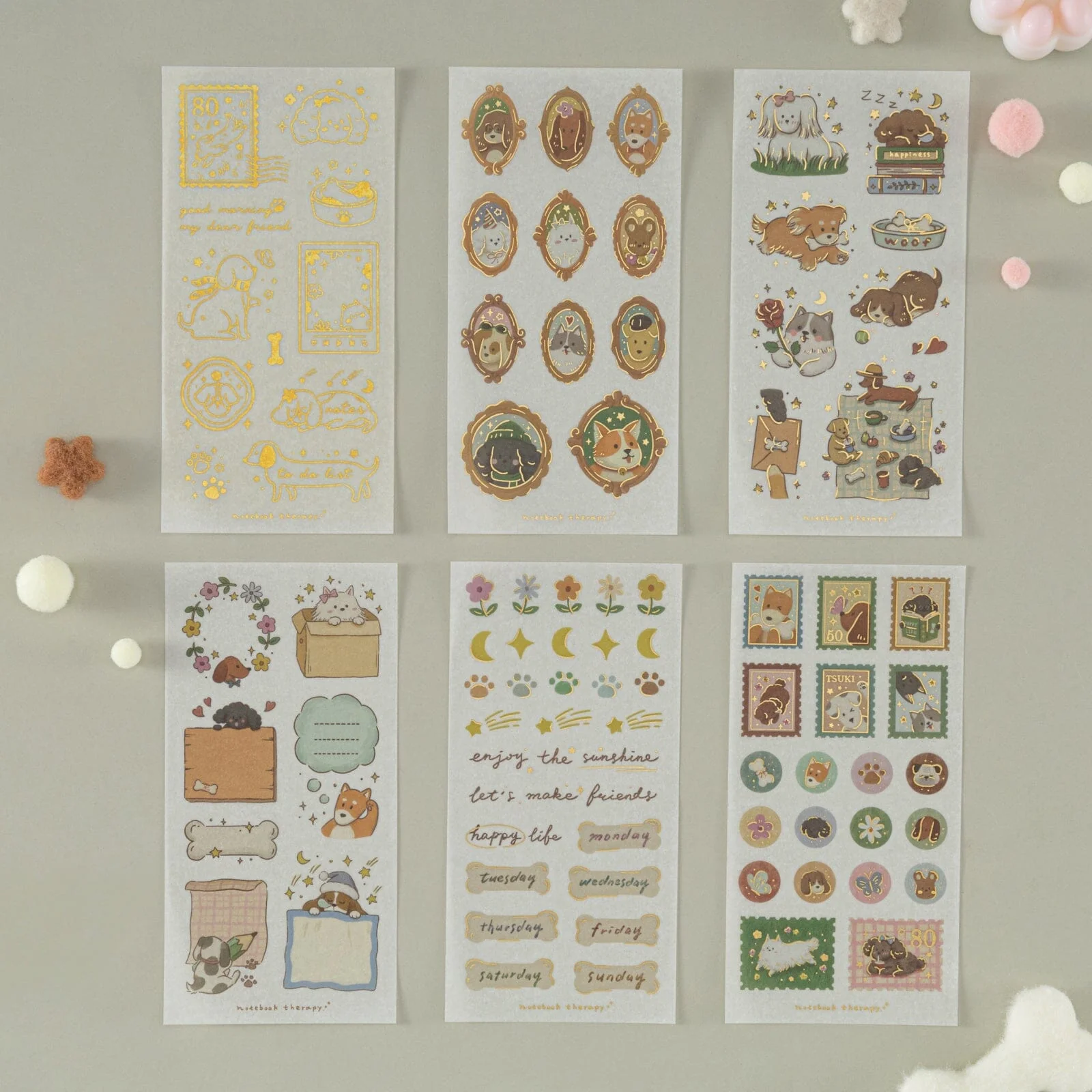Tsuki ‘Puppy Life’ Sticker Set ☾ - Image 7