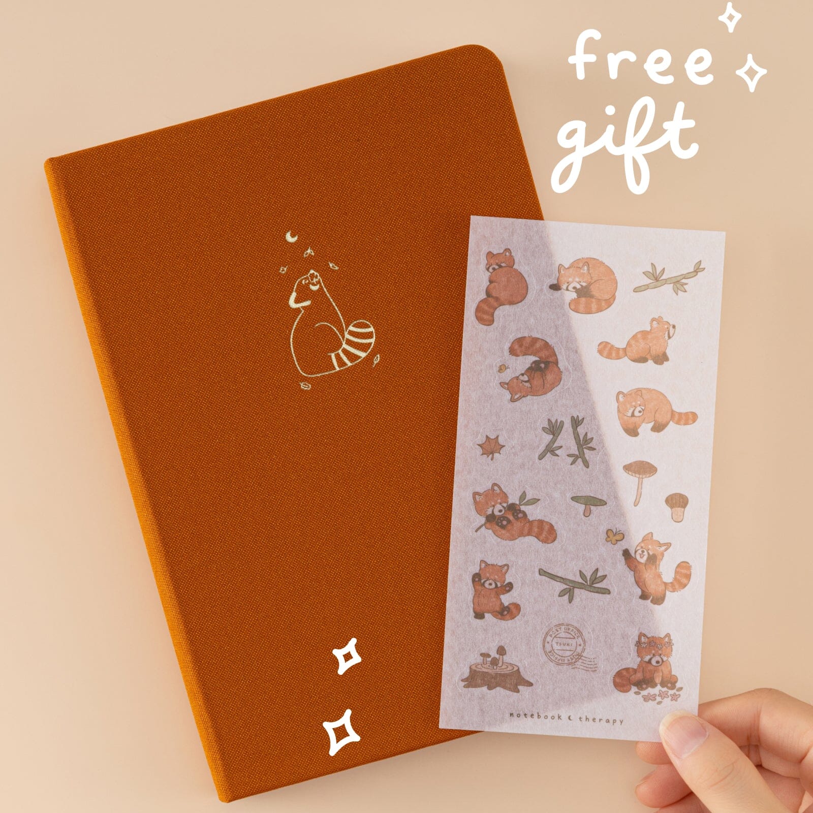 Tsuki ‘Red Panda’ Limited Edition A5 Bullet Journal ☾ - Image 7