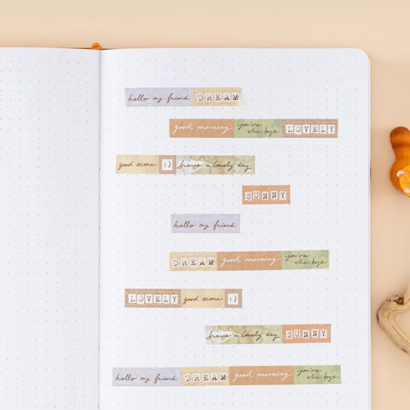 Tsuki ‘Red Panda’ Washi Tape Set ☾ - Image 11
