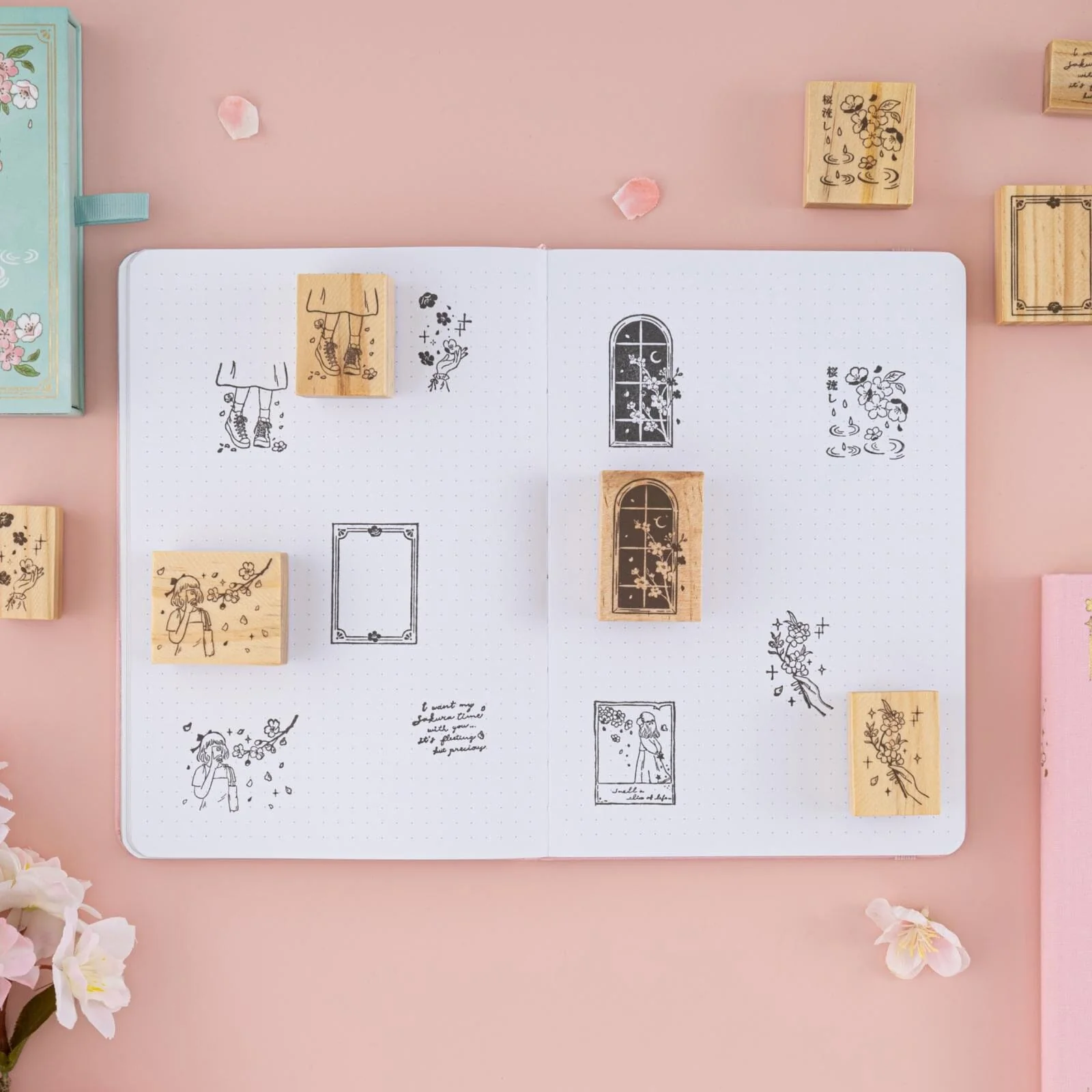 Tsuki ‘Sakura Days’ Bullet Journal Stamp Set ☾ - Image 10