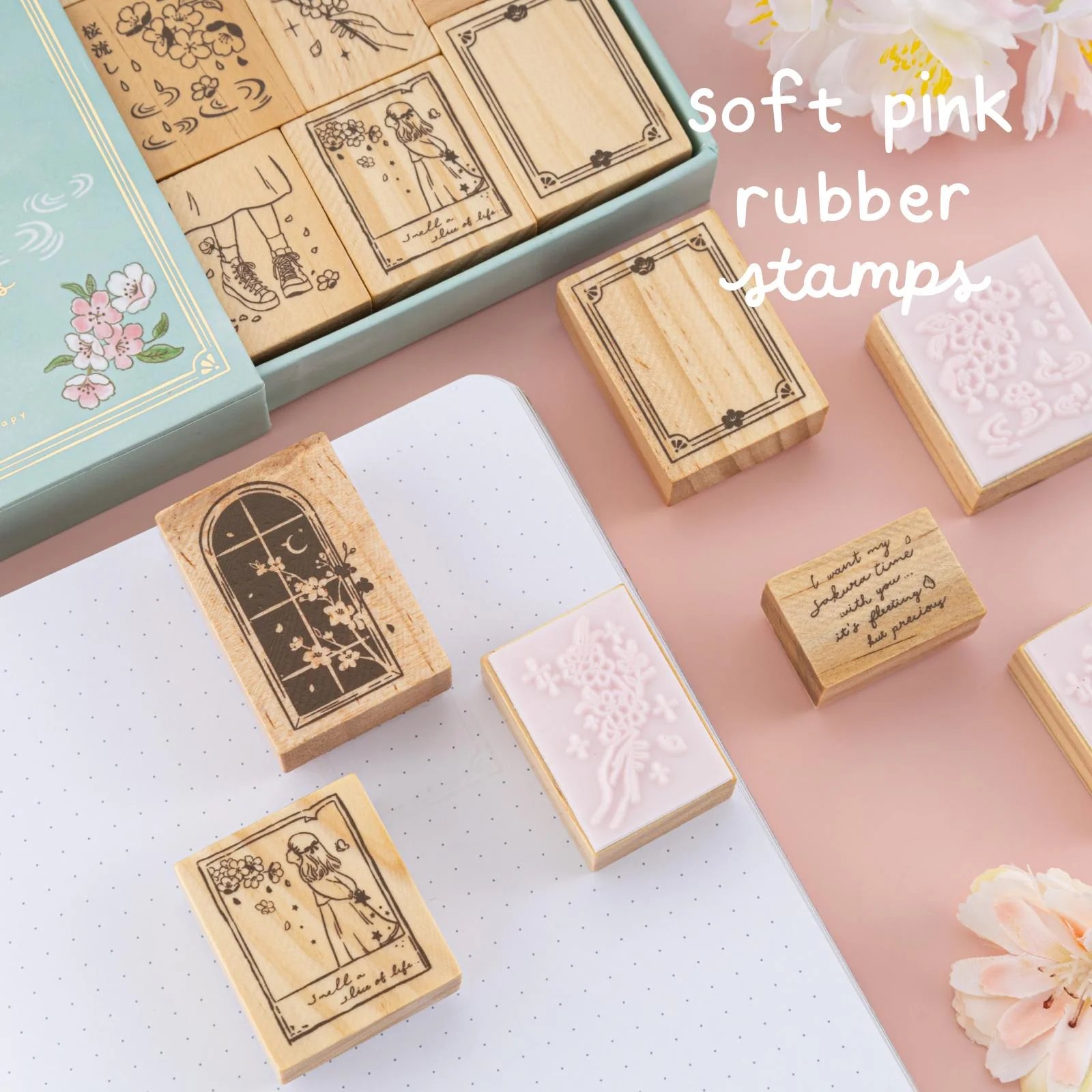 Tsuki ‘Sakura Days’ Bullet Journal Stamp Set ☾ - Image 5