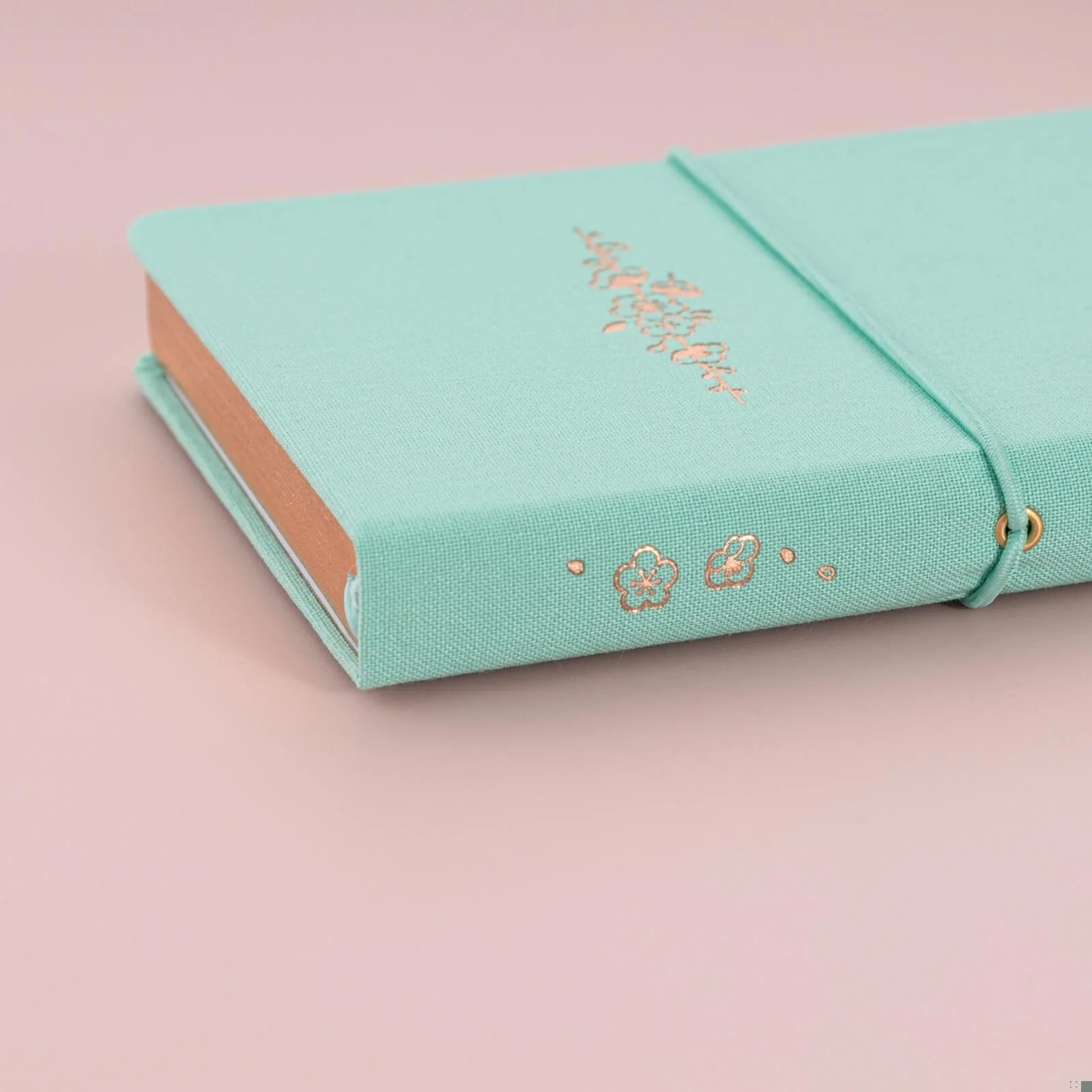 Tsuki ‘Sakura Mint’ A6 Travel Notebook ☾ - Image 10