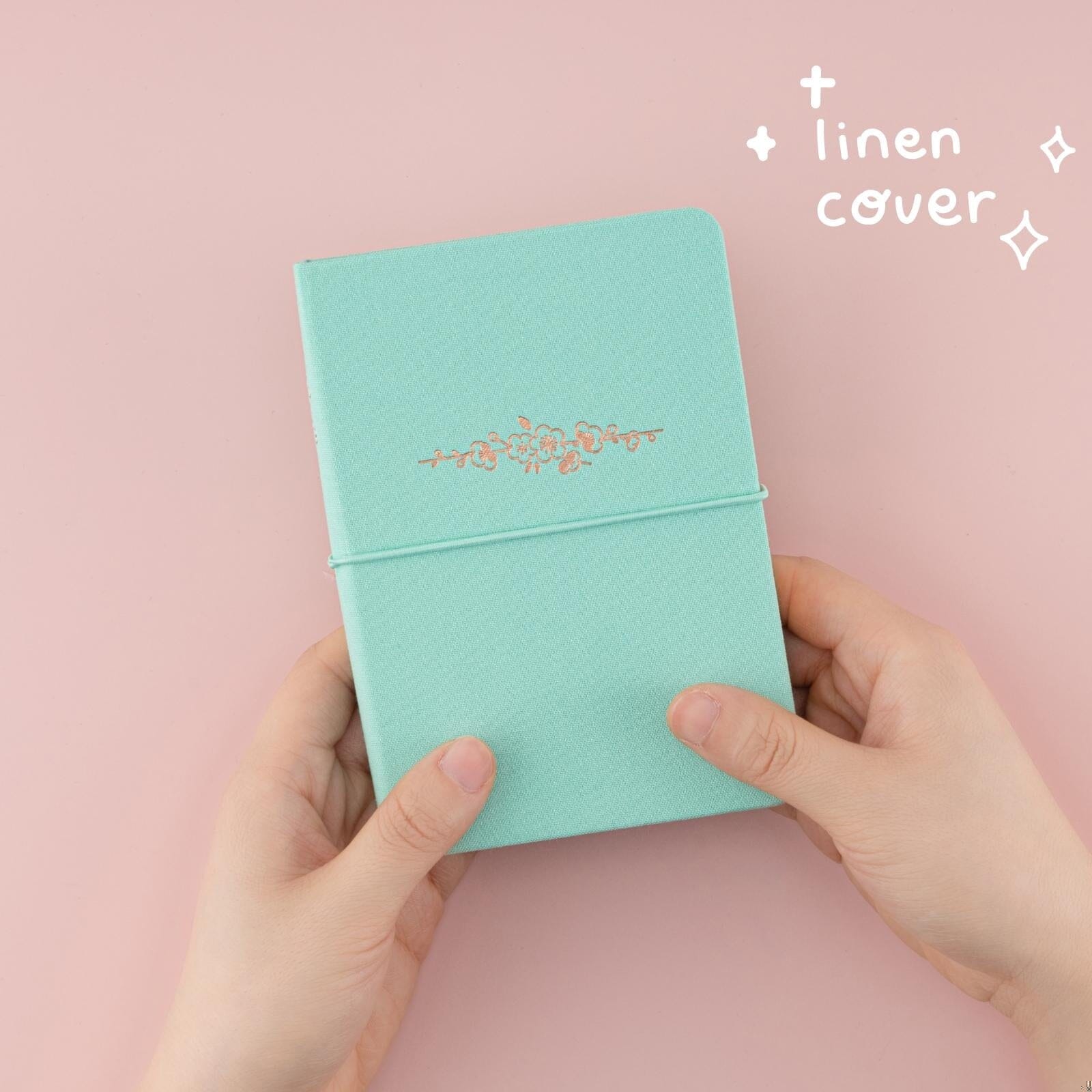 Tsuki ‘Sakura Mint’ A6 Travel Notebook ☾ - Image 2