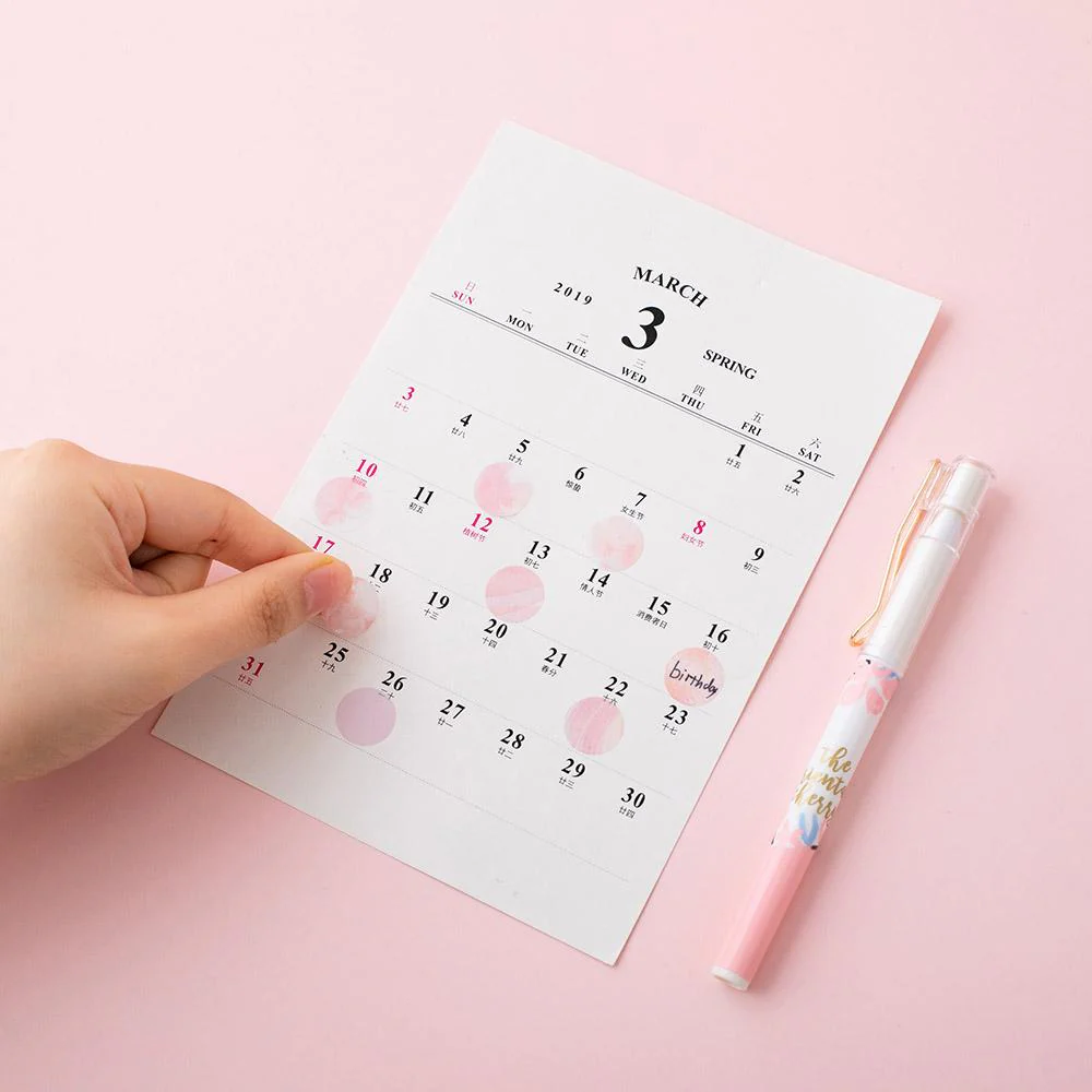 Tsuki 'Sakura Edition' Washi Tape Set ☾ - Image 10