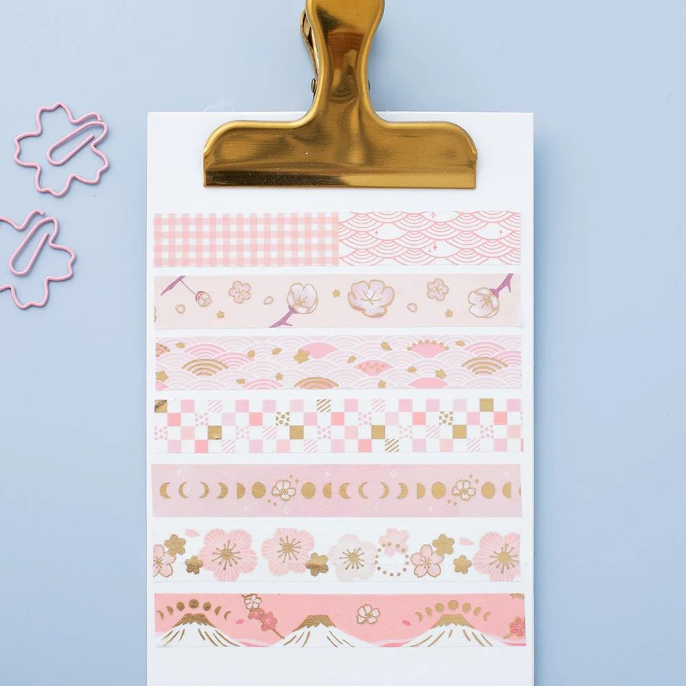 Tsuki 'Sakura Edition' Washi Tape Set ☾ - Image 4