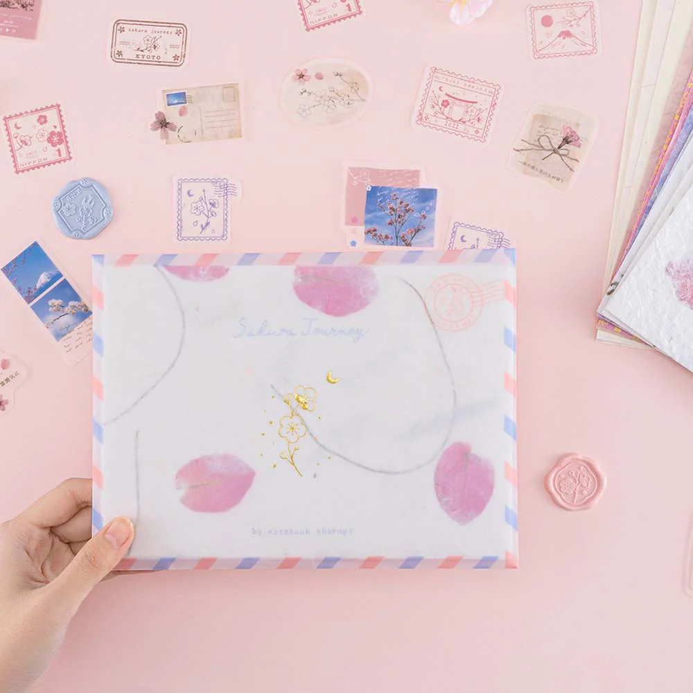 Tsuki ‘Sakura Journey’ Scrapbook Sticker Set ☾ - Image 8