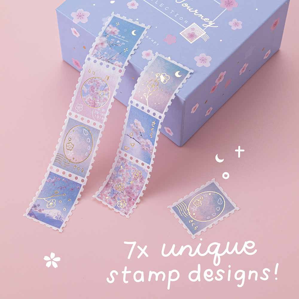 Tsuki ‘Sakura Journey’ Washi Tape Set ☾ - Image 11