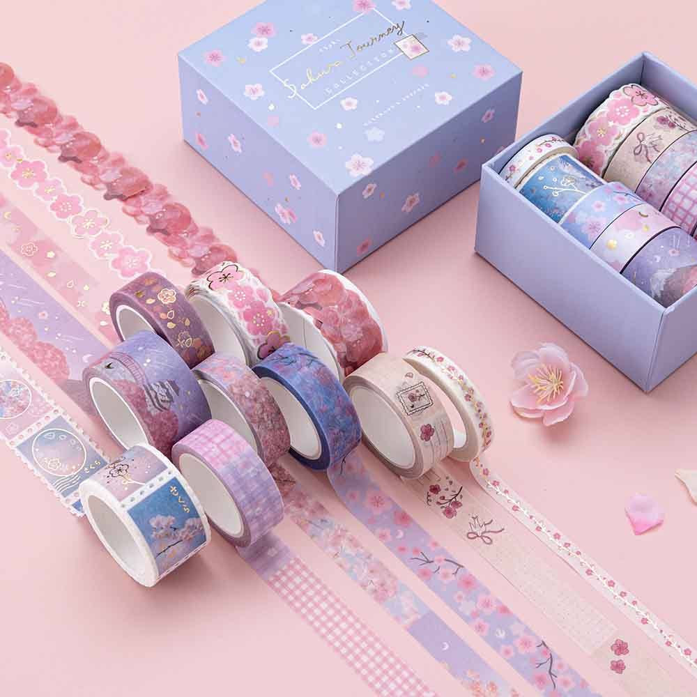 Tsuki ‘Sakura Journey’ Washi Tape Set ☾ - Image 2