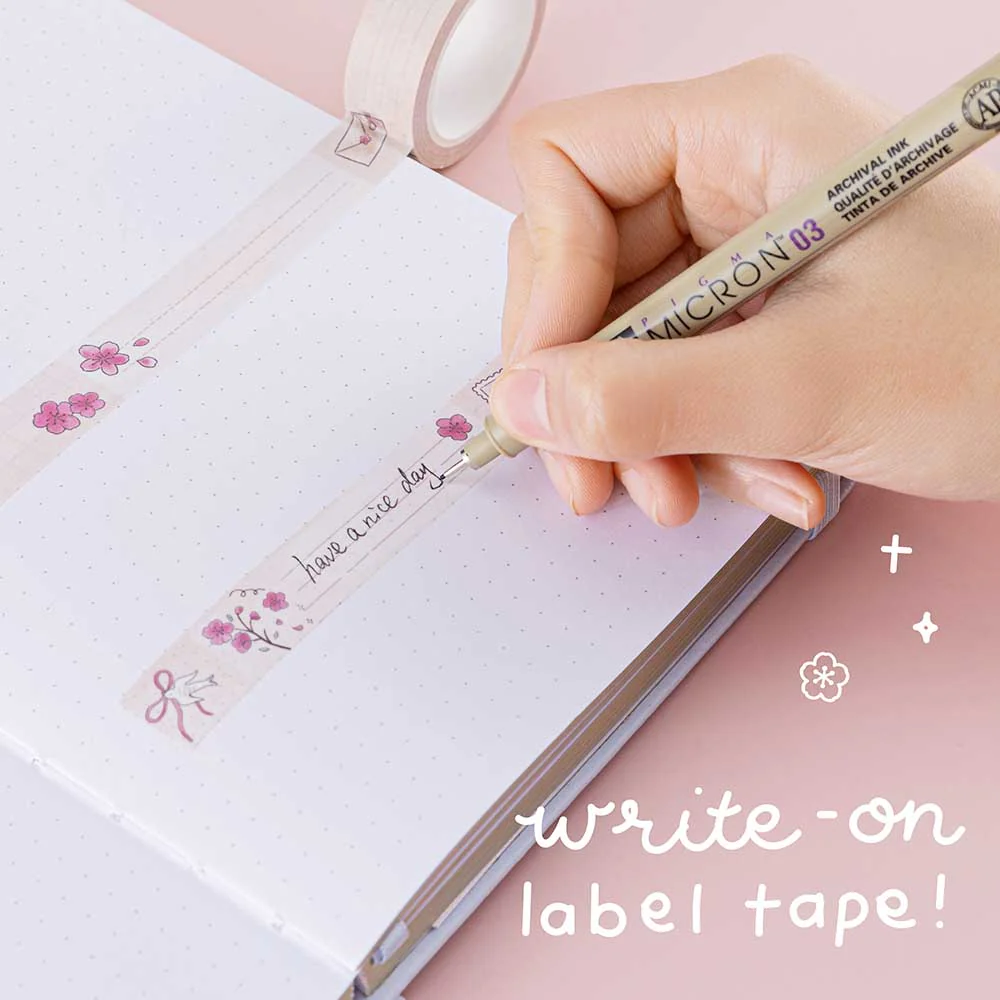 Tsuki ‘Sakura Journey’ Washi Tape Set ☾ - Image 7
