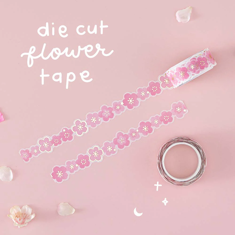 Tsuki ‘Sakura Journey’ Washi Tape Set ☾ - Image 8