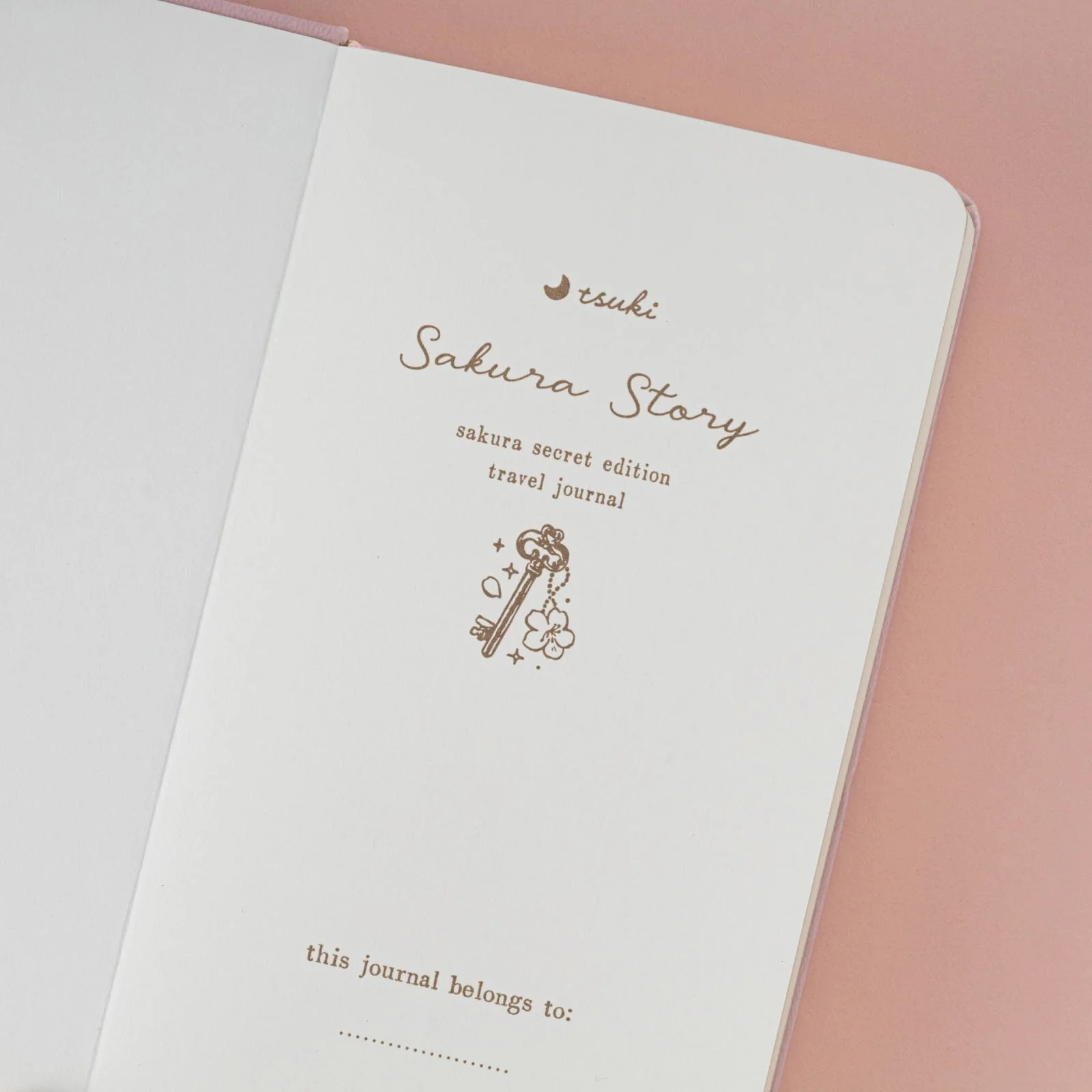 Tsuki ‘Sakura Secret’ Travel Notebook ☾ - Image 5