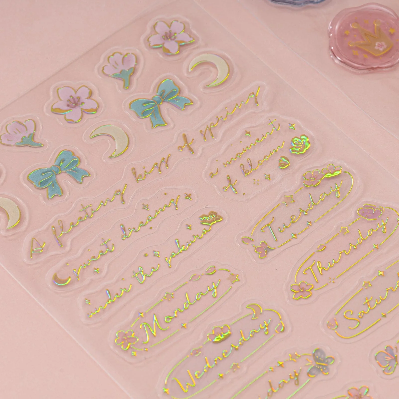 Tsuki ‘Sakura Story’ 3D Sticker Set ☾ - Image 2