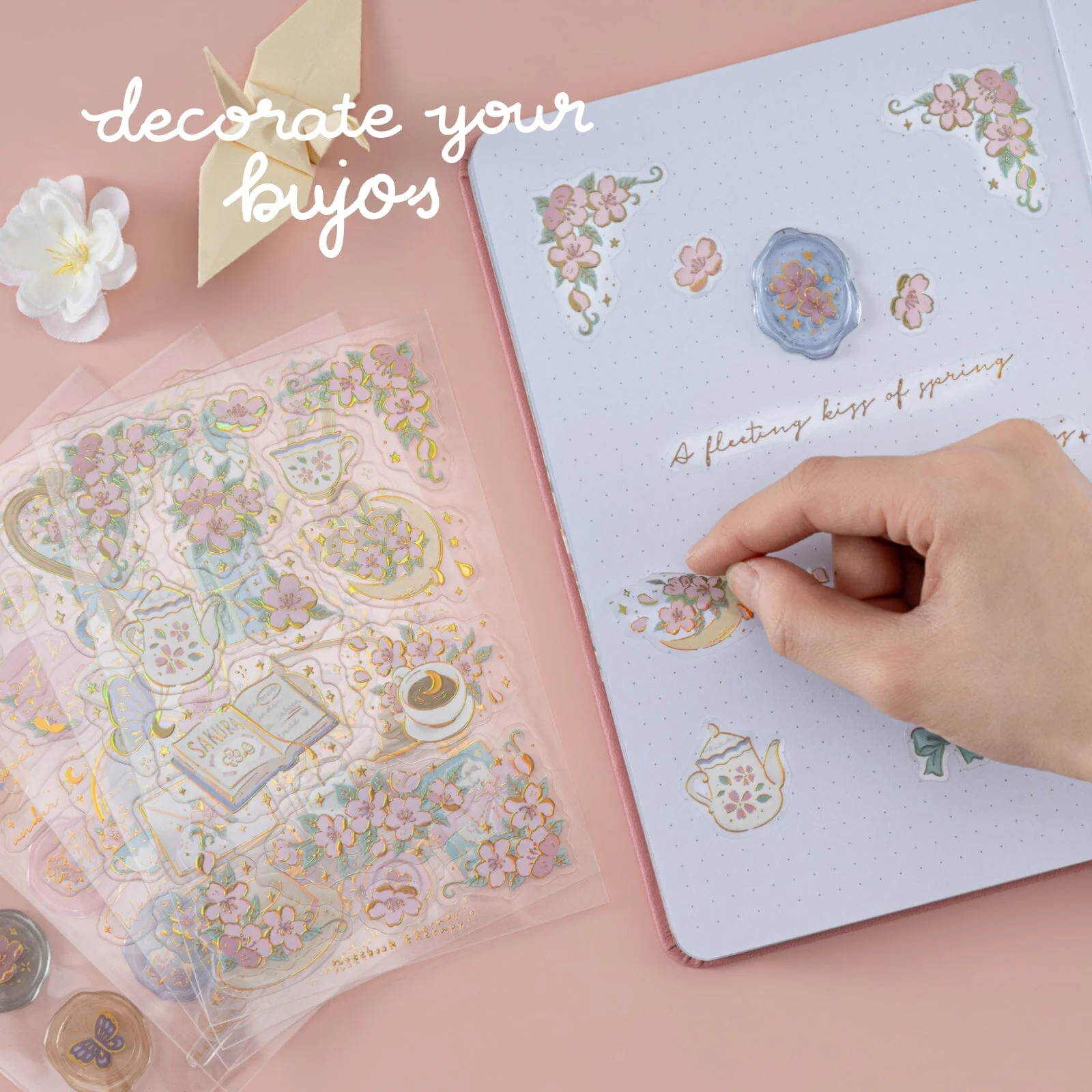 Tsuki ‘Sakura Story’ 3D Sticker Set ☾ - Image 8