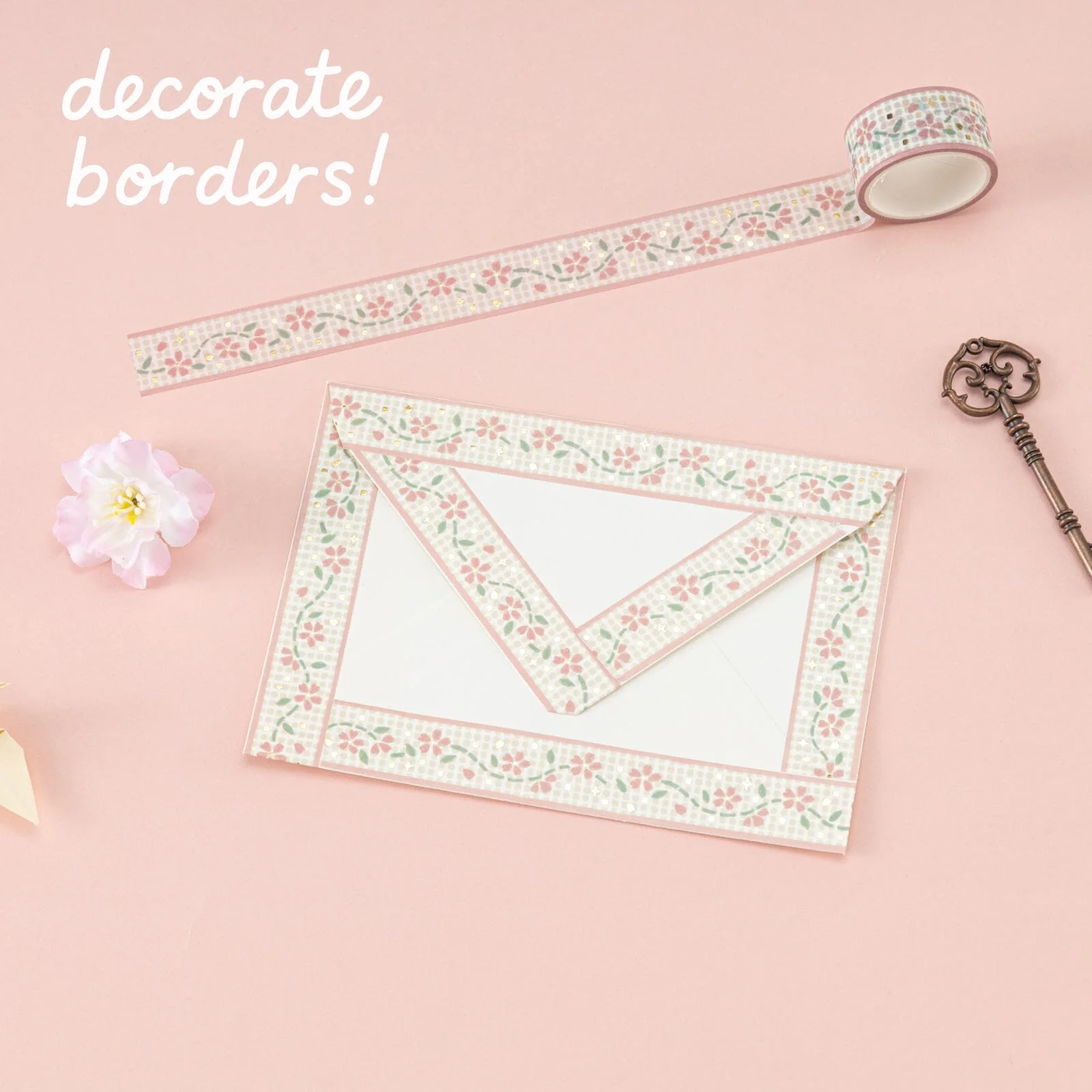 Tsuki ‘Sakura Story’ Washi Tape Set ☾ - Image 12