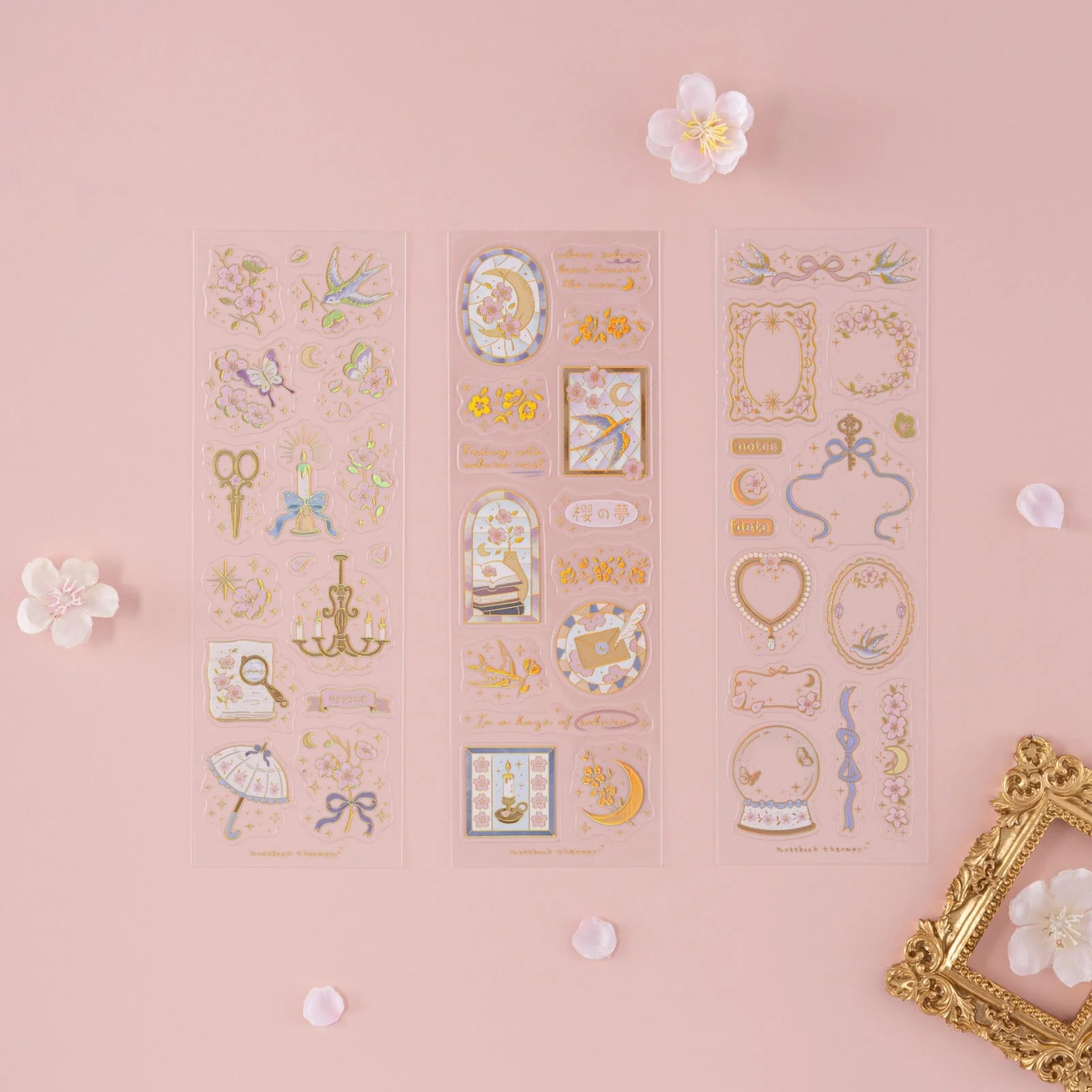 Tsuki ‘Sakura Vintage’ 3D Sticker Set ☾ - Image 10