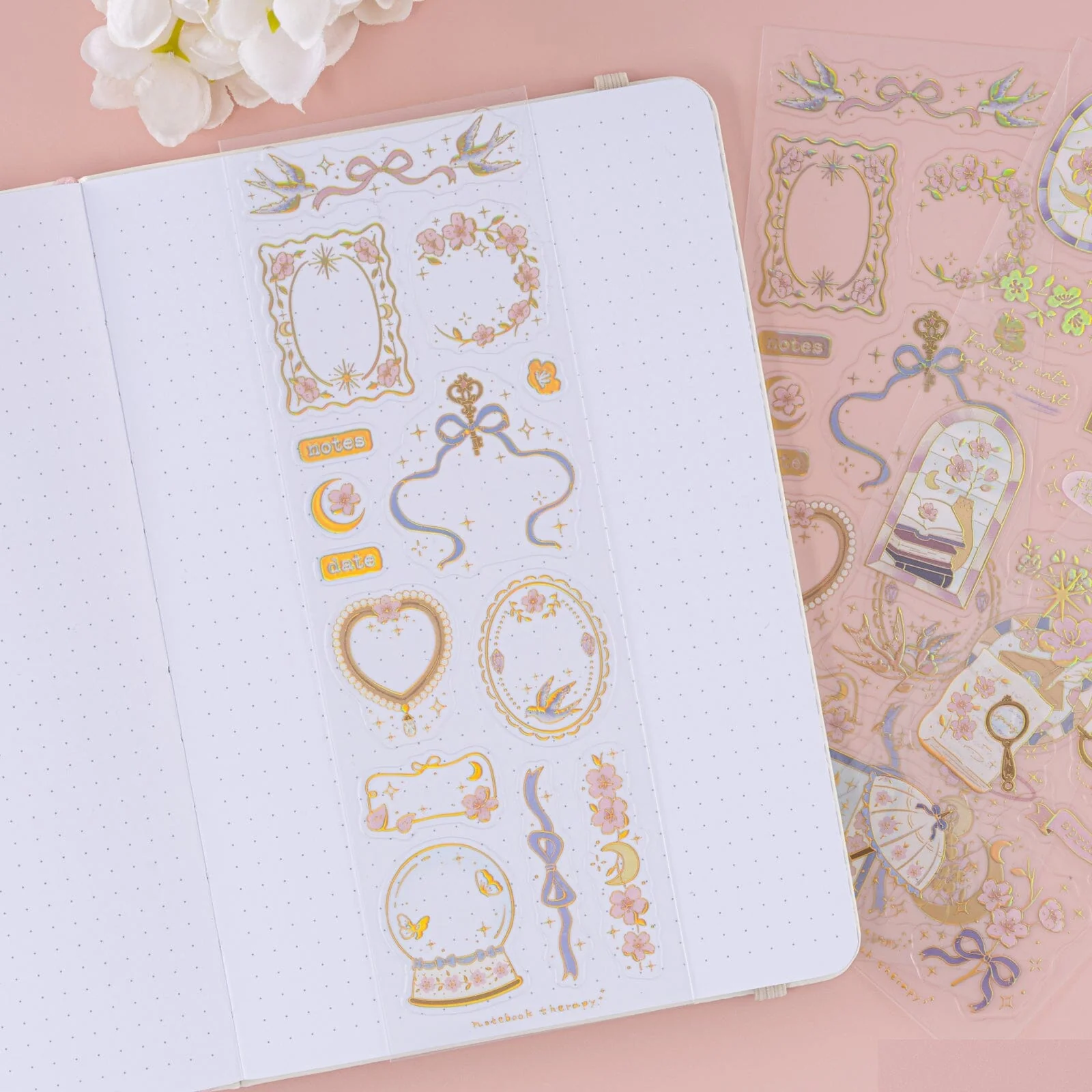 Tsuki ‘Sakura Vintage’ 3D Sticker Set ☾ - Image 9