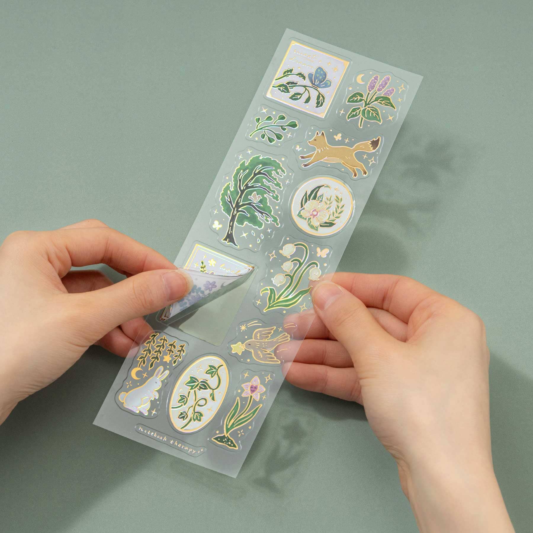 Tsuki ‘Secret Garden’ 3D Foil Sticker Set ☾ - Image 4