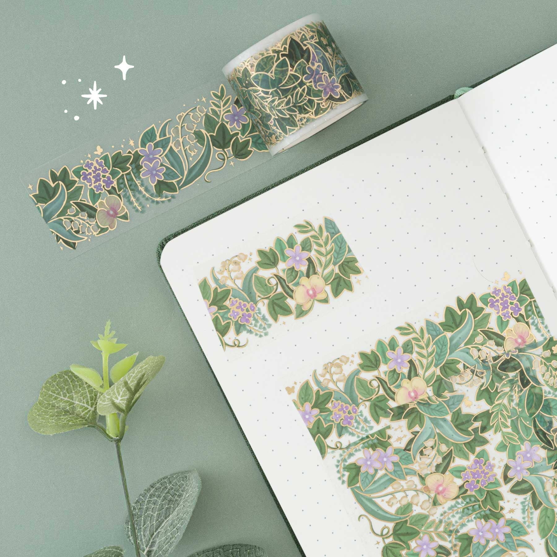 Tsuki ‘Secret Garden’ Travel Notebook Gift Set ☾ - Image 11