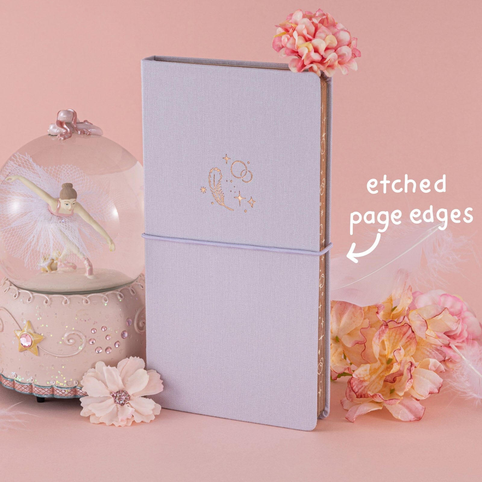 Tsuki ‘Soft Feather’ Luxury Travel Notebook ☾ - Image 2