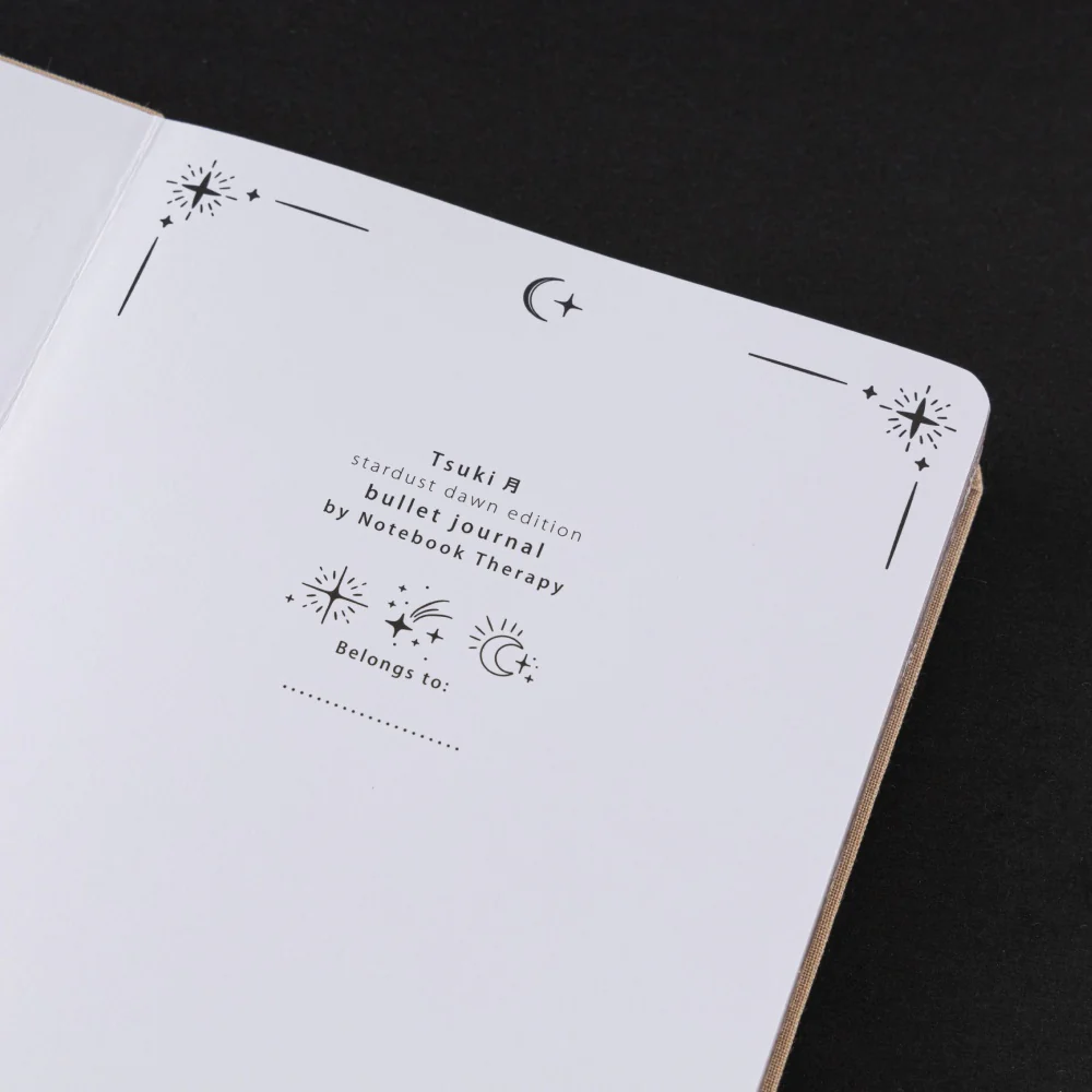 Tsuki ‘Stardust Dawn’ Limited Edition Bullet Journal ☾ - Image 5