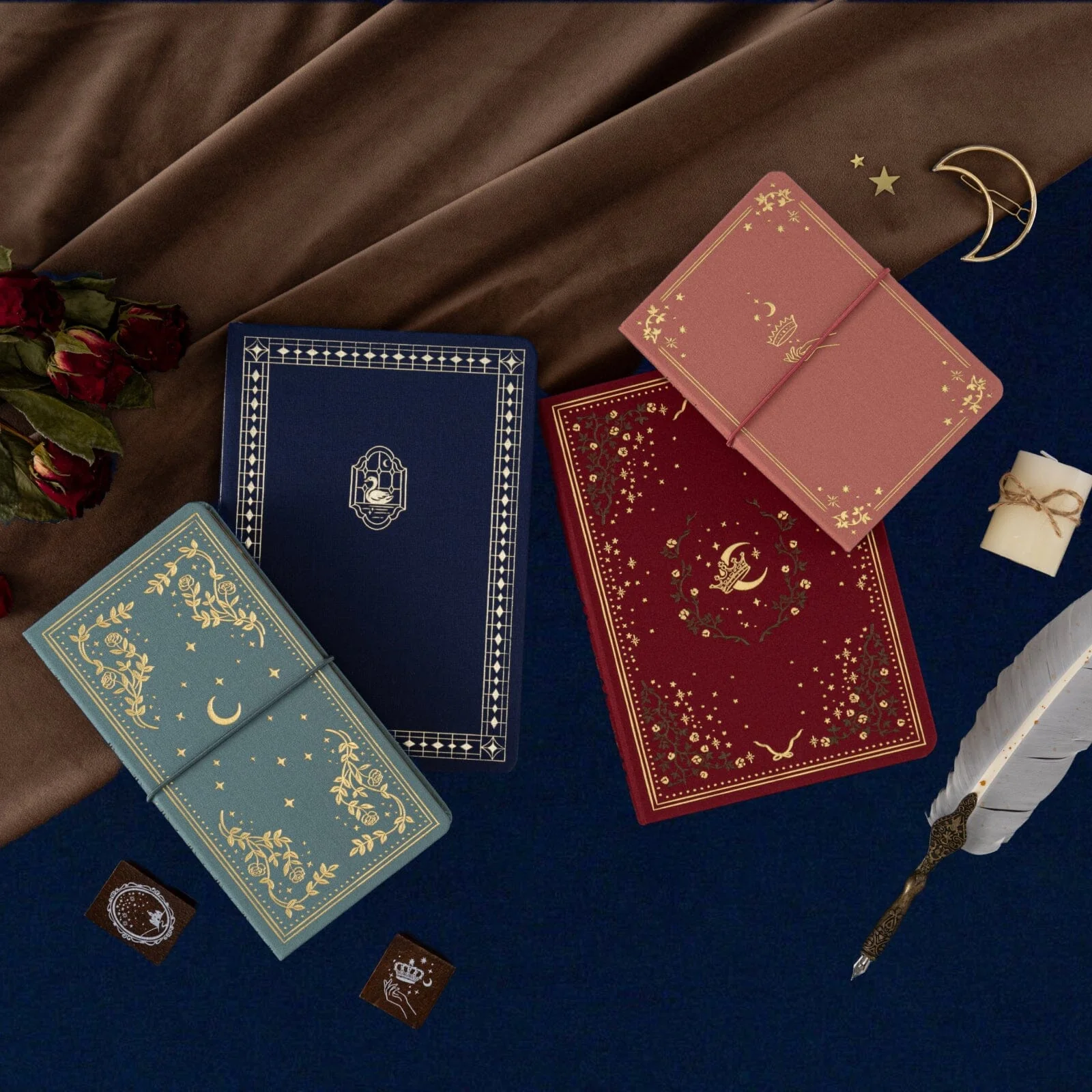 Tsuki ‘Starlit Crown’ A6 Travel Notebook ☾ - Image 13