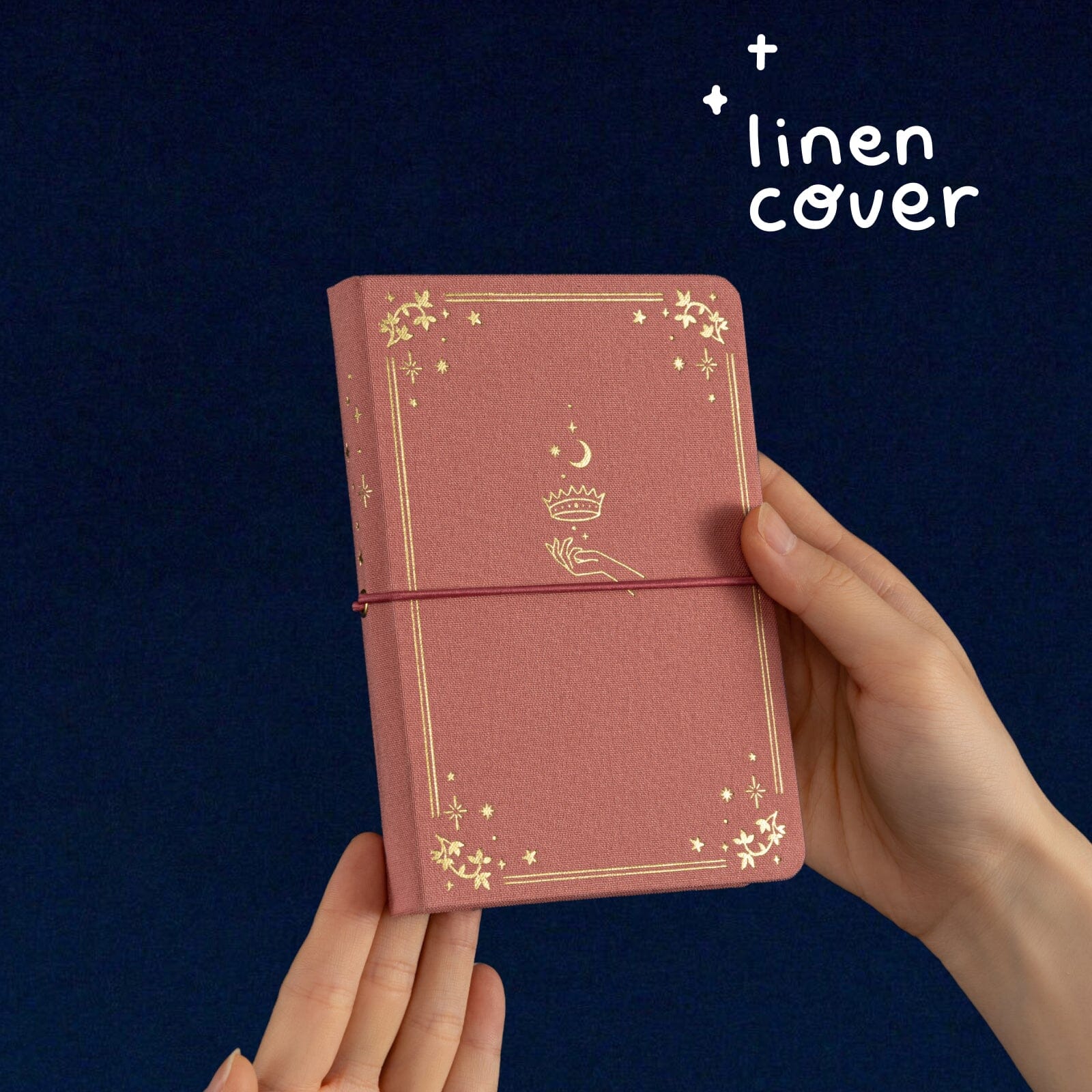 Tsuki ‘Starlit Crown’ A6 Travel Notebook ☾ - Image 2