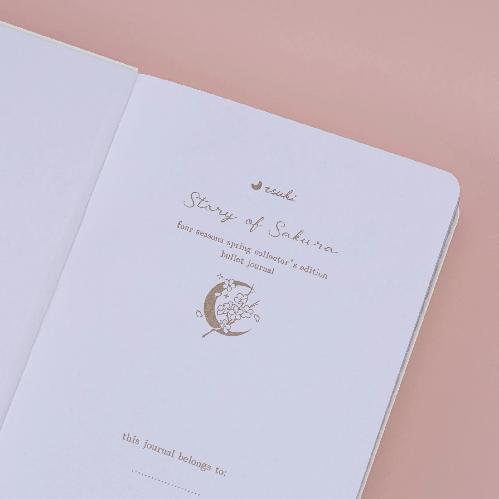 Tsuki ‘Story of Sakura’ Collector’s Edition Luxury Bullet Journal ☾ - Image 6