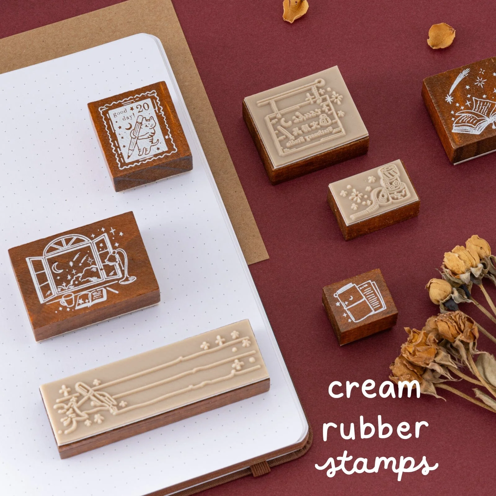 Tsuki ‘Tsuki Studio’ Bullet Journal Stamp Set ☾ - Image 5