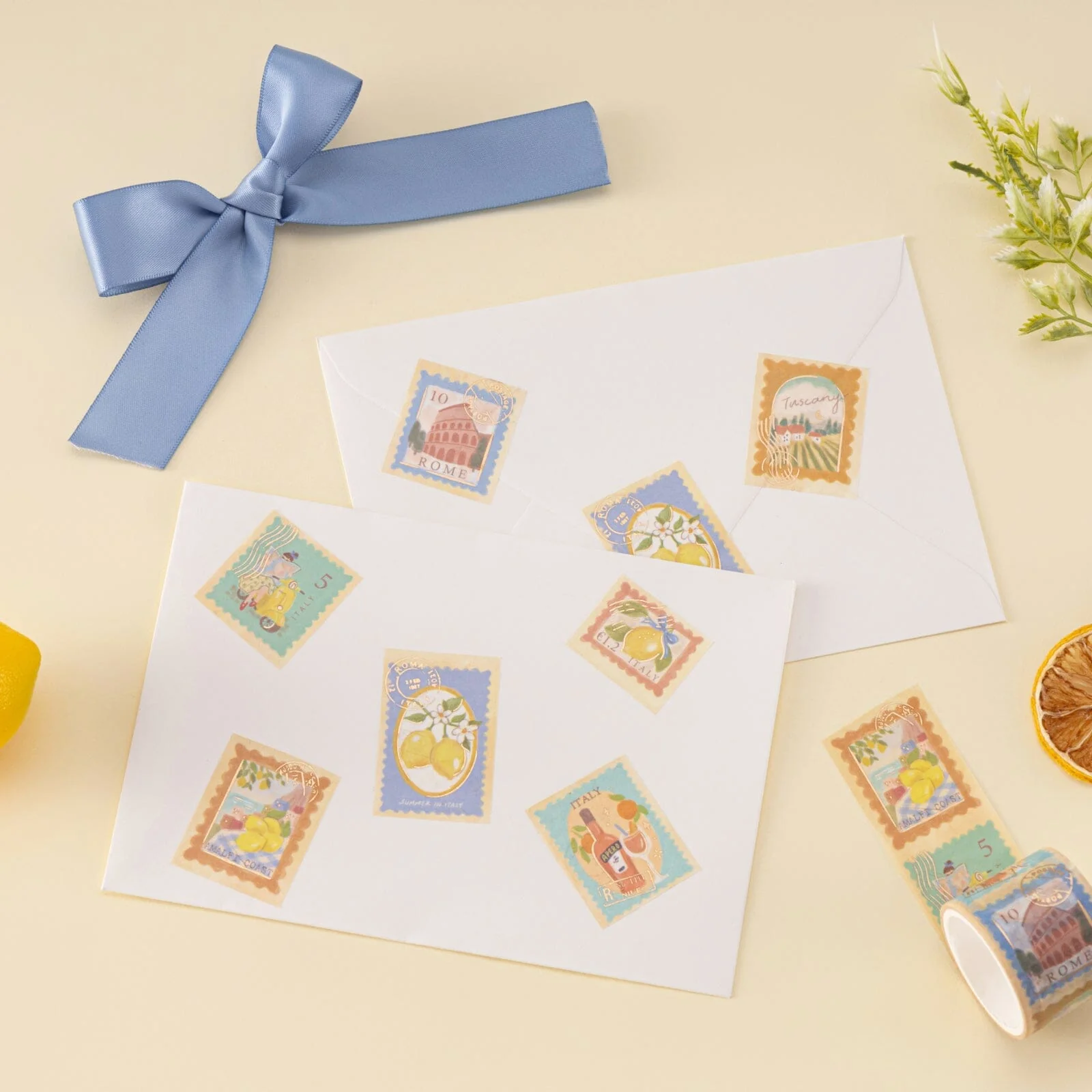 Tsuki ‘Summer in Italy’ Washi Tape Set ☾ - Image 17