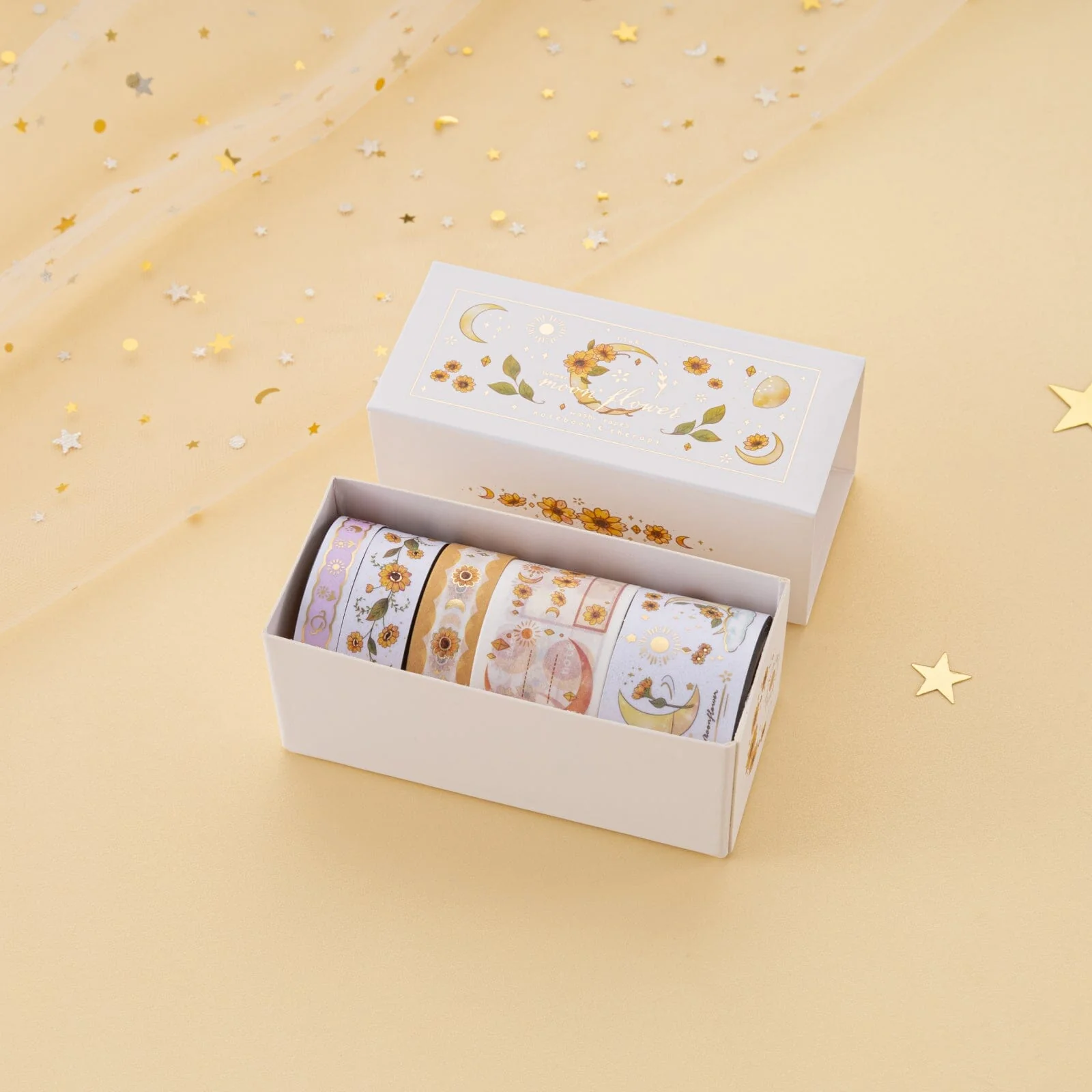 Tsuki ‘Summer Moonflower’ Washi Tape Set ☾ - Image 13