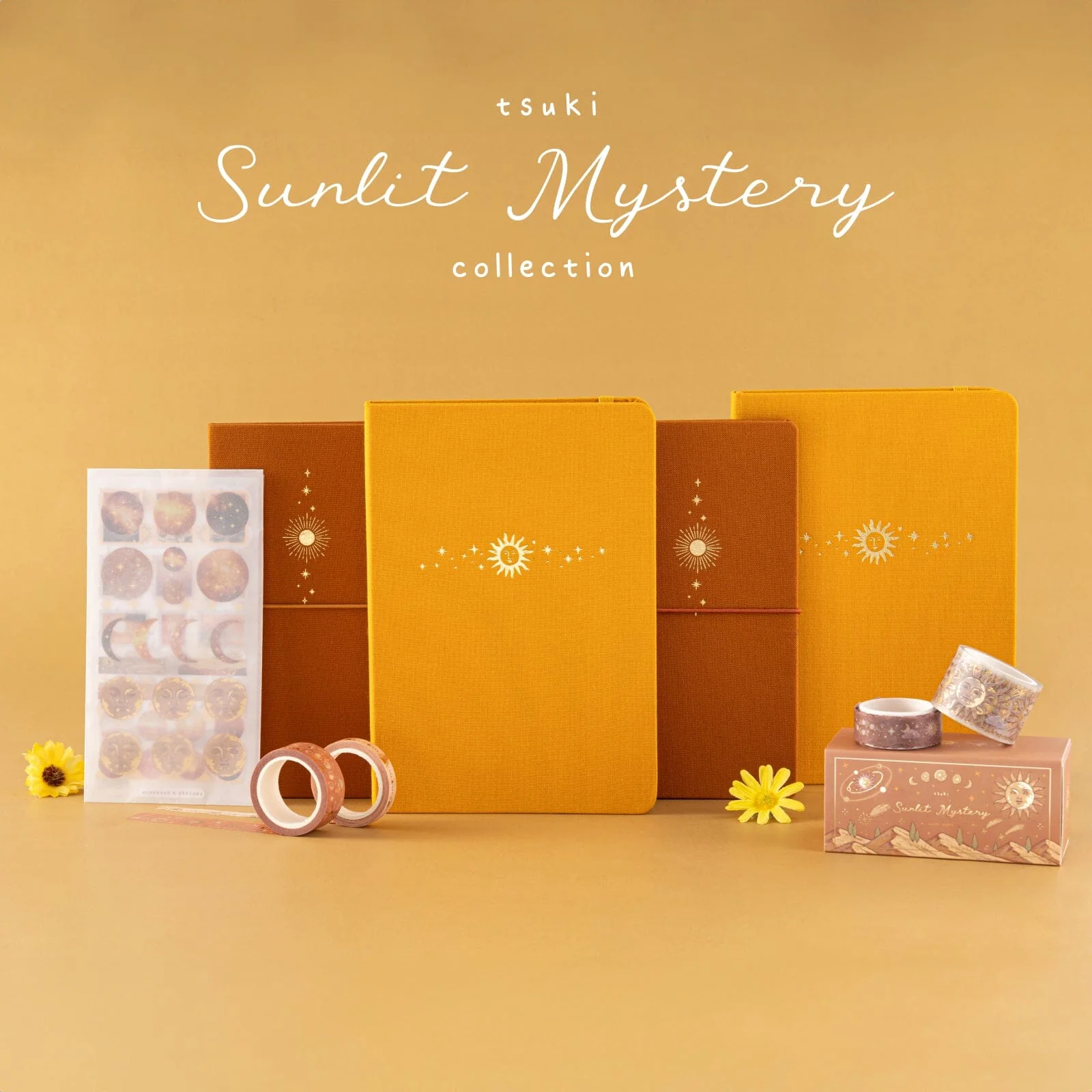 Tsuki ‘Sunbeam Magic’ Kraft Travel Notebook ☾ - Image 13