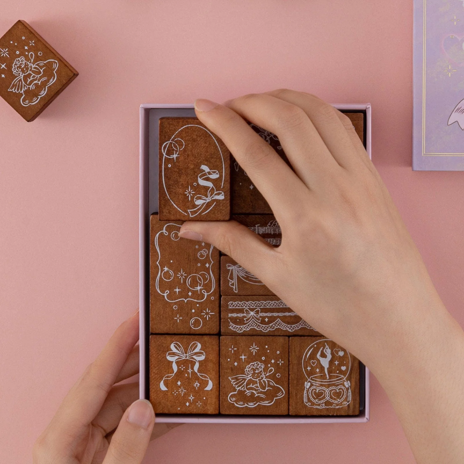 Tsuki ‘Sweet Ballet’ Bullet Journal Stamp Set ☾ - Image 3