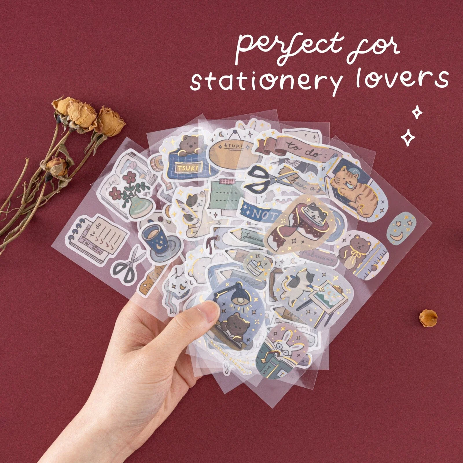 Tsuki ‘Tsuki Studio’ Sticker Set ☾ - Image 4
