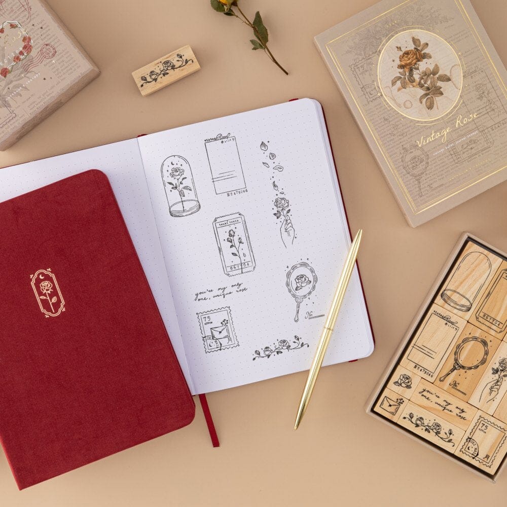 Tsuki ‘Vintage Rose’ #2 Large Stamp Set ☾ - Image 10