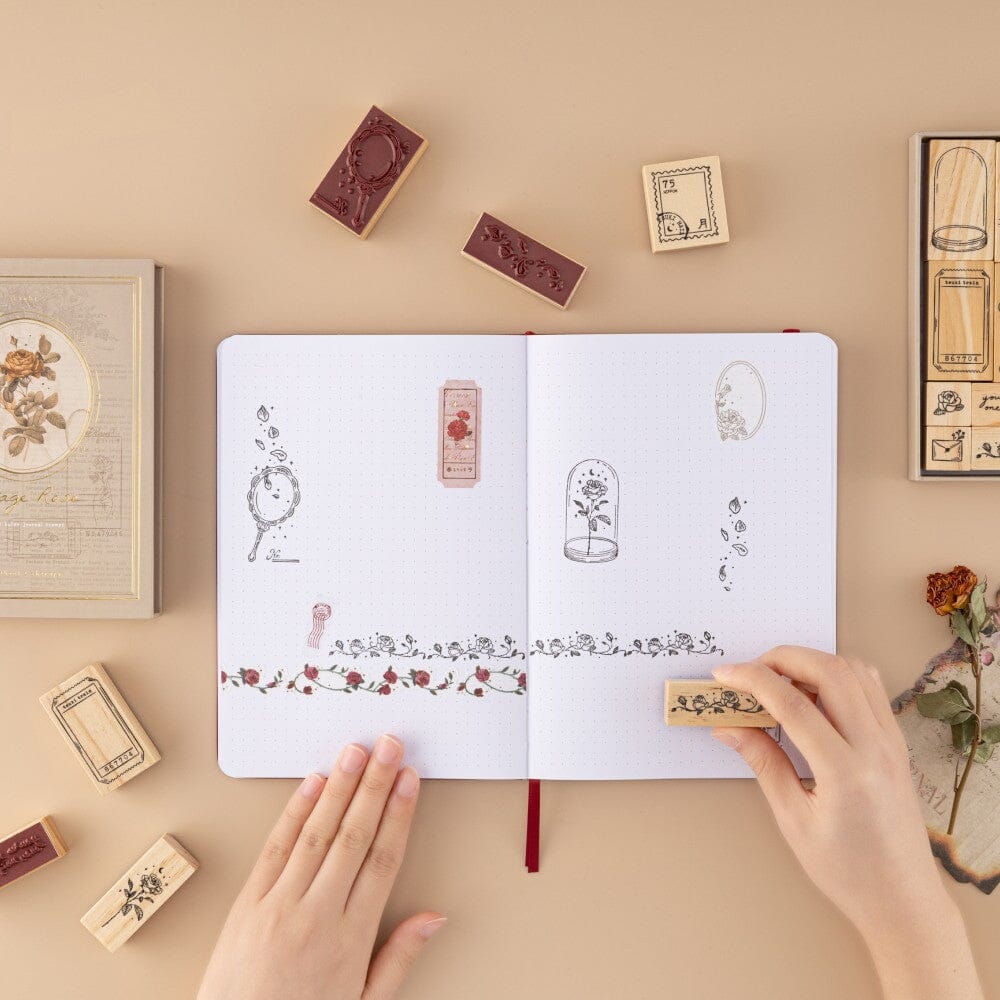 Tsuki ‘Vintage Rose’ #2 Large Stamp Set ☾ - Image 8